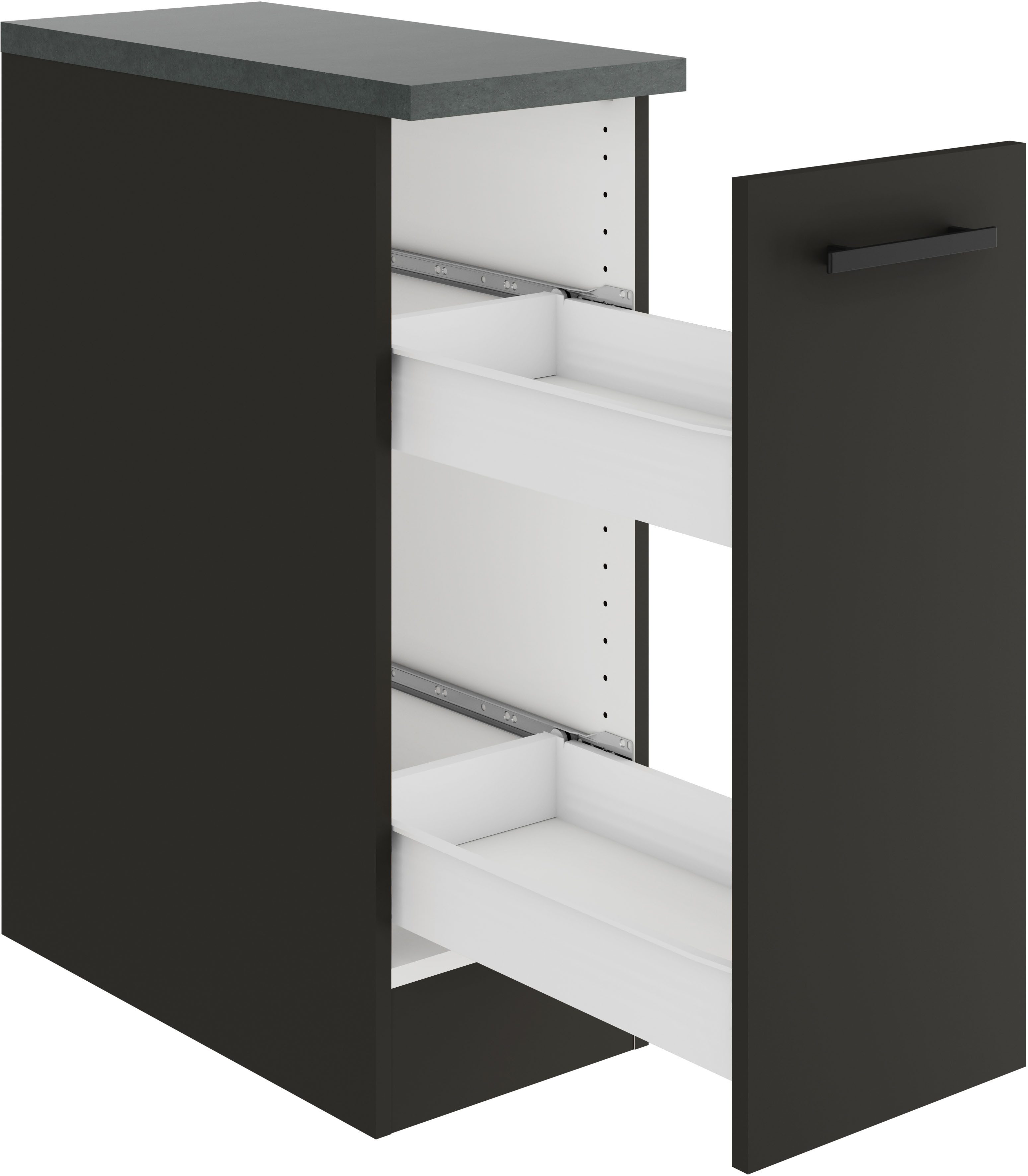 OPTIFIT Apothekerskast Palma Breedte 30 cm, hoogte 84,8 cm, aanbouw en onderbouw mogelijk