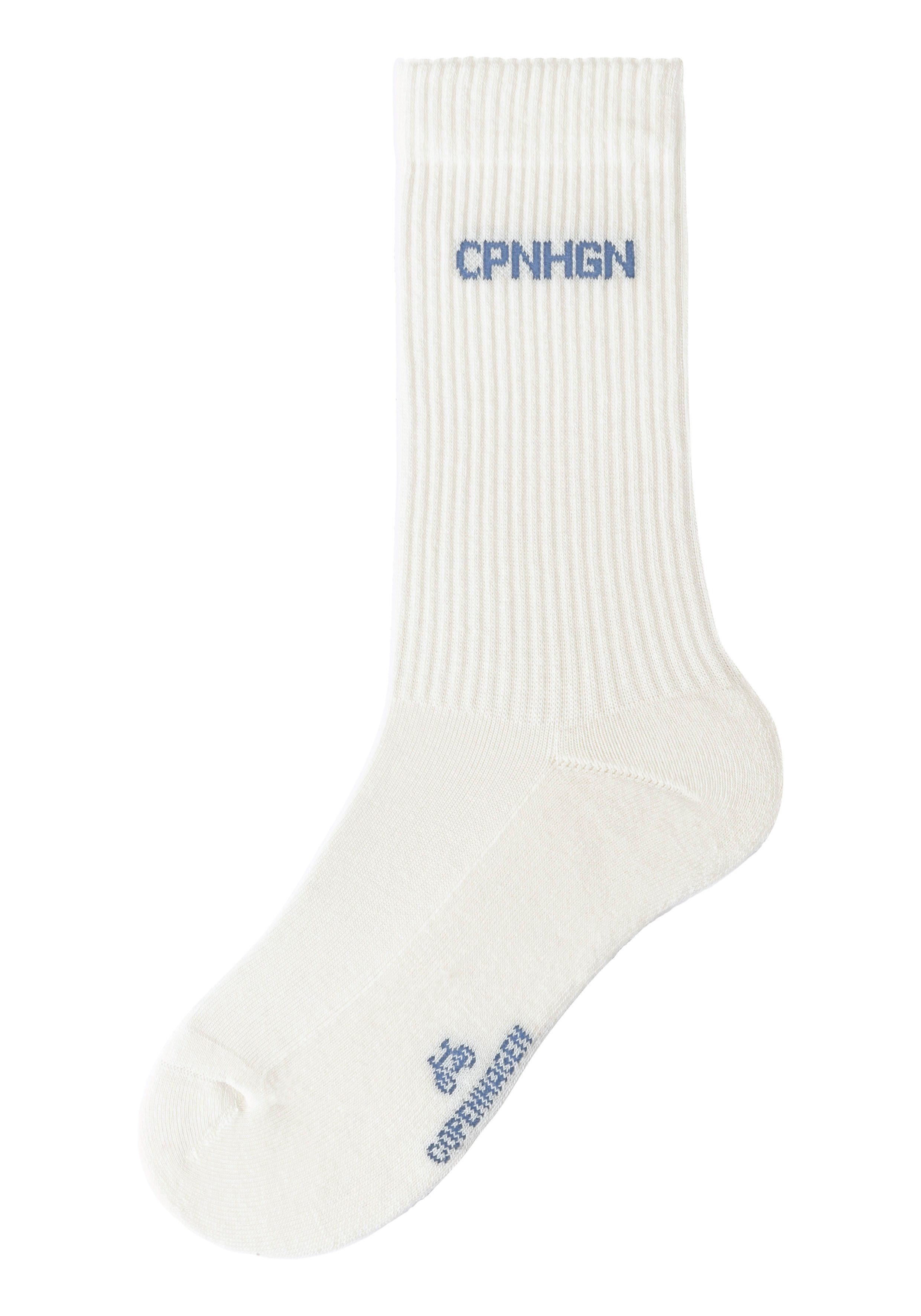 Copenhagen Studios Tennissokken met badstof, halve voet (set, 3 paar)