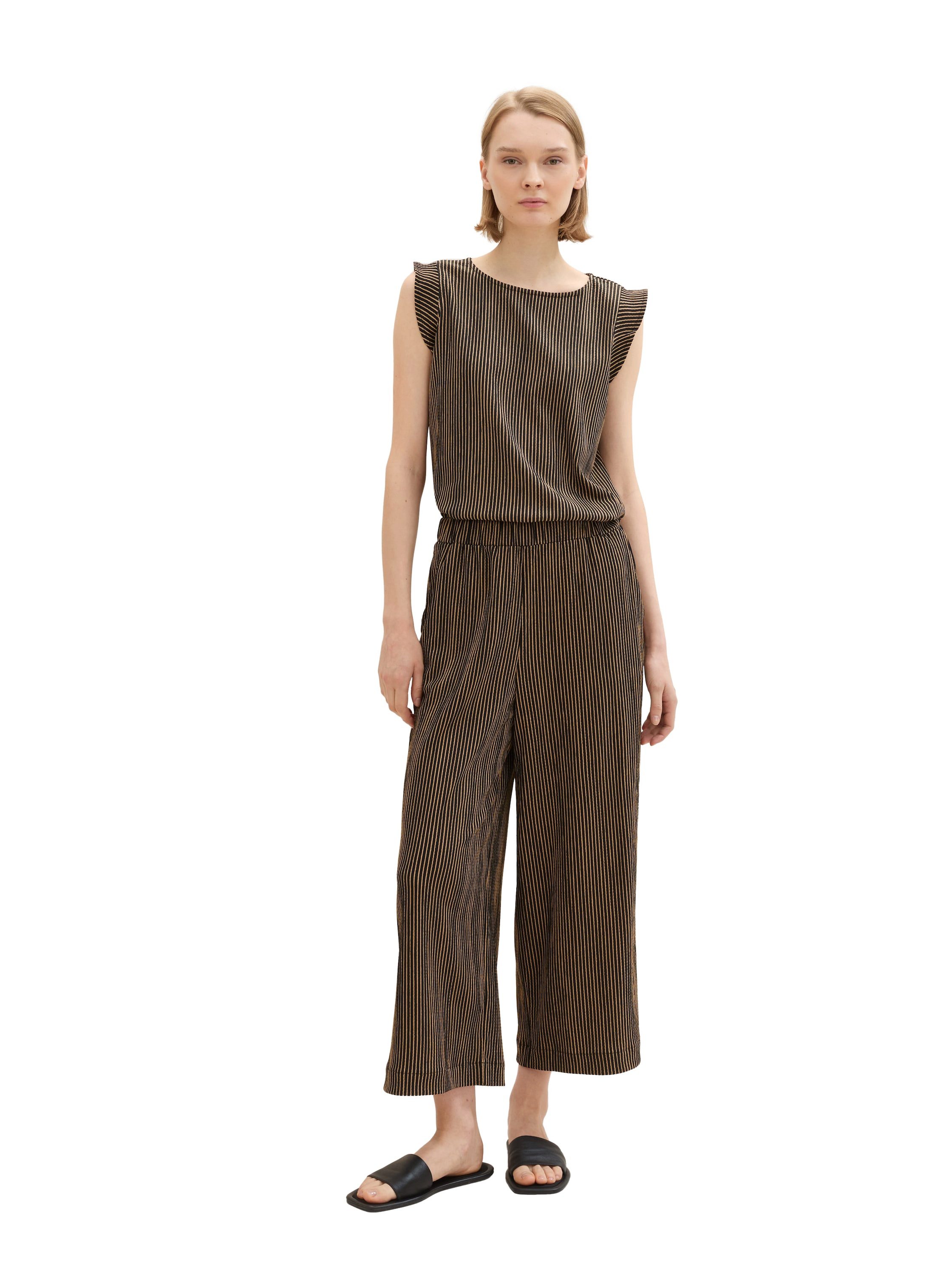 Tom Tailor Denim Culotte met gestreept patroon
