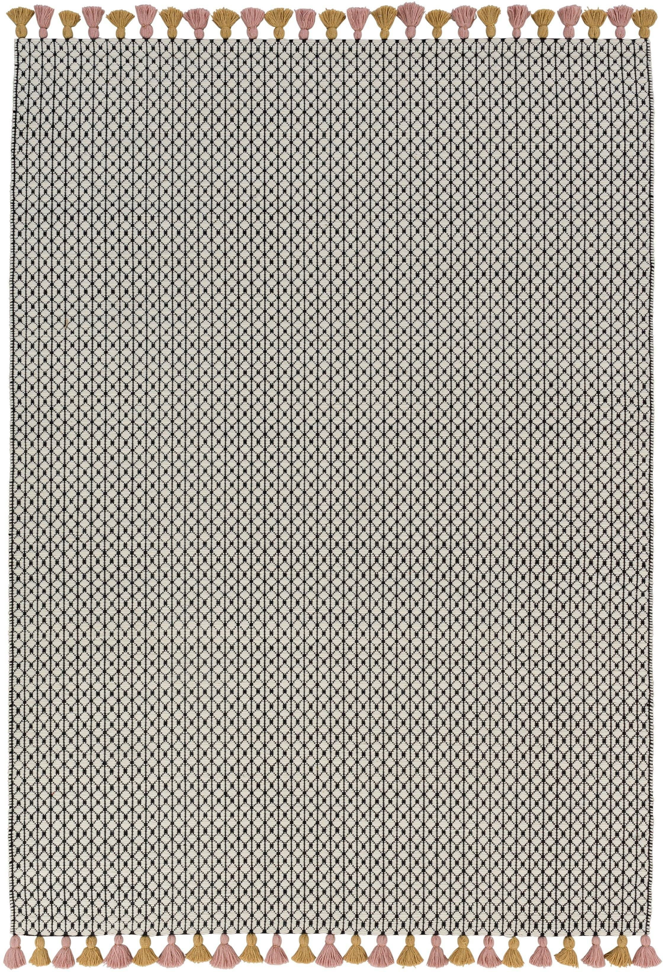 SCHÖNER WOHNEN-KOLLEKTION Vloerkleed Insula natuurlijke wol/katoen, woonkamer, slaapkamer, warm omgevingsklimaat