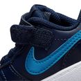 nike sportswear sneakers court borough low 2 (td) blauw