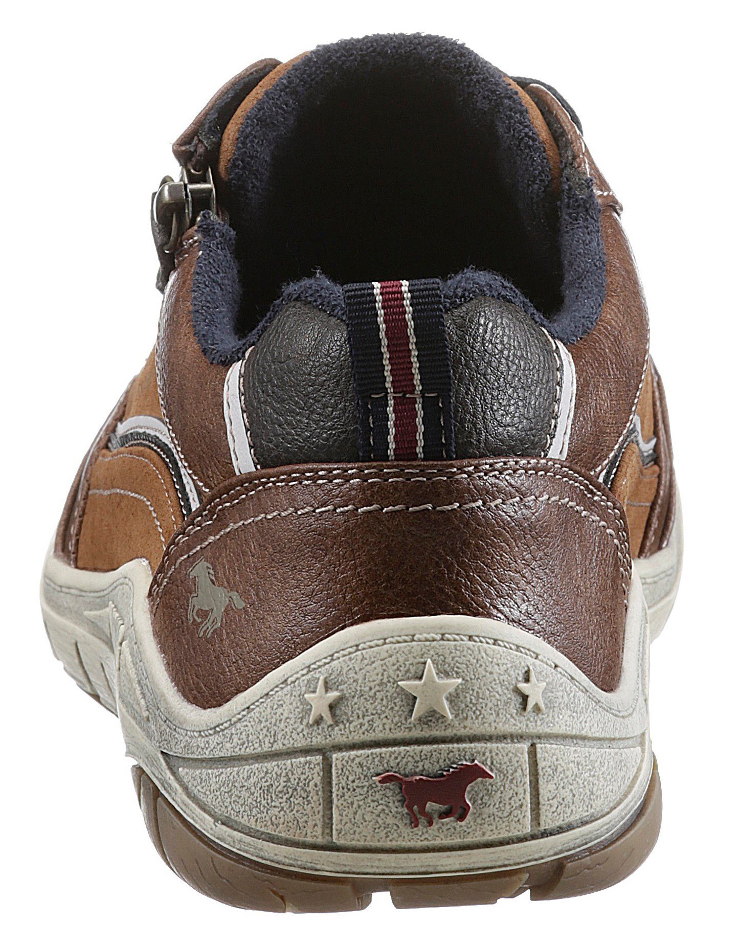 Mustang Shoes Sneakers met zijlogo, vrijetijdsschoen, lage schoen, veterschoen