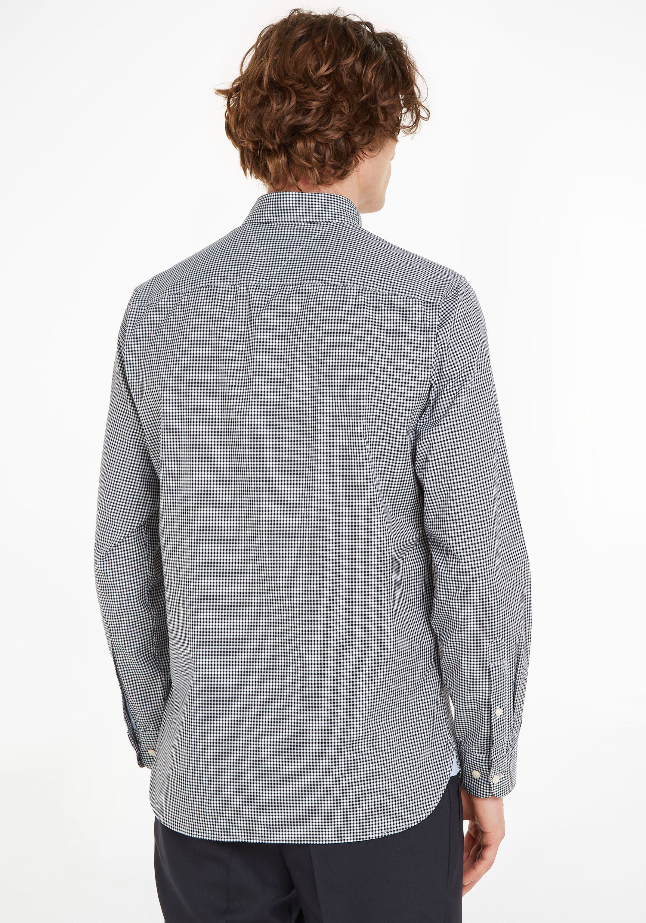 Tommy Hilfiger Overhemd met lange mouwen NAT. SOFT FLEX GINGHAM RF SHIRT
