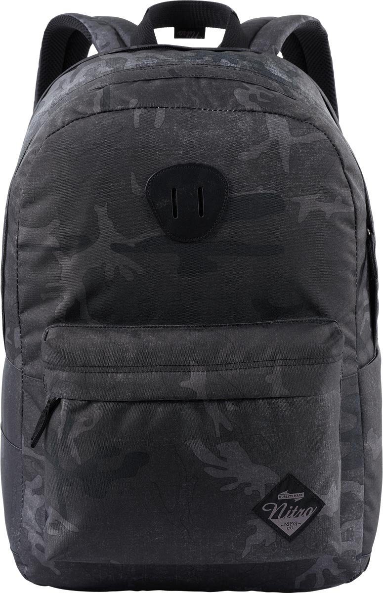 NITRO Vrijetijdsrugzak Urban Plus Daypack, streetpack in retro-stijl, alledaagse rugzak, schoolrugzak