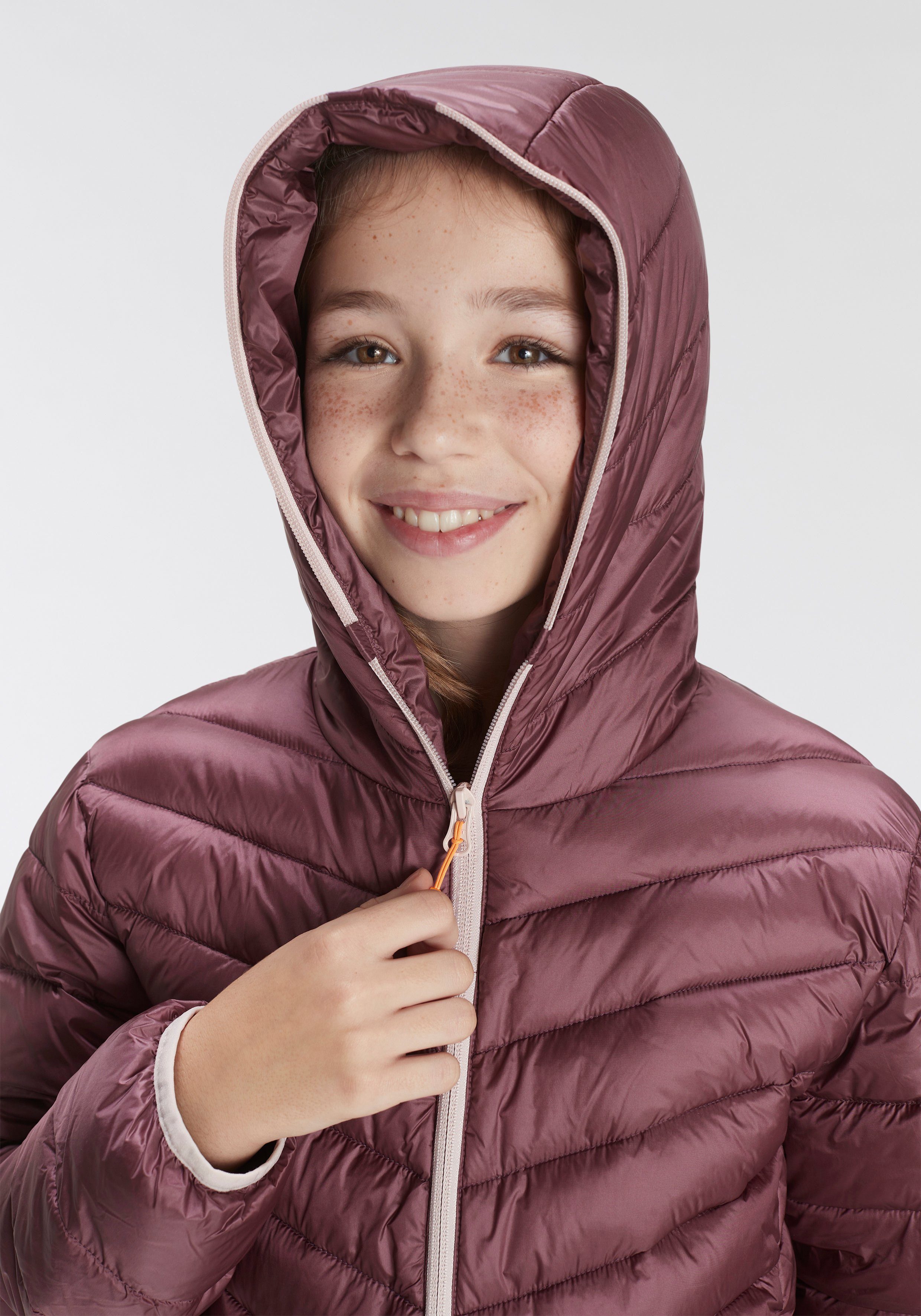 Icepeak Functioneel jack PENIG JR - voor kinderen met contrasterende logo-opdruk op de bovenarm