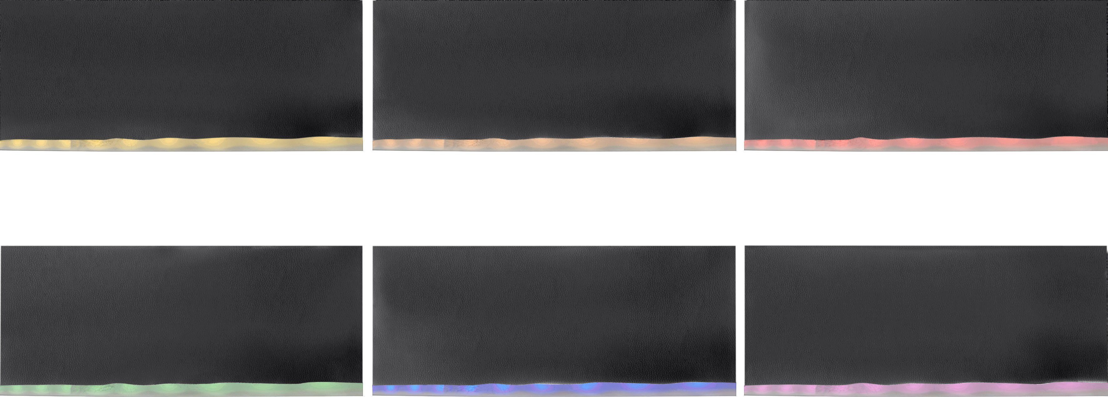 COTTA Zithoek Komaris U-vorm met hoofdeindeverstelling met verstelbare hoofdsteun, naar keuze met slaapfunctie en rgb-led