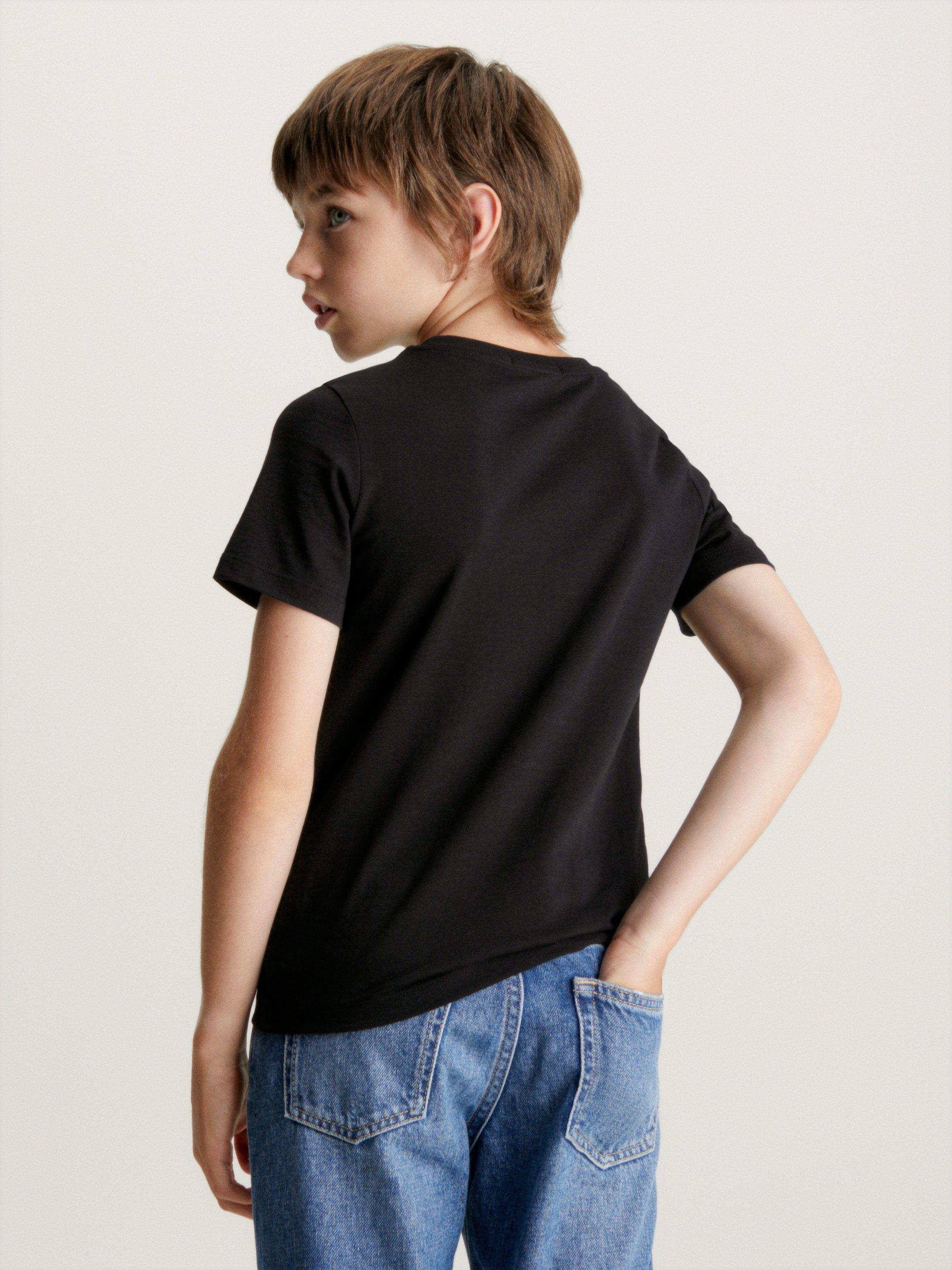 Calvin Klein T-shirt CK MONOGRAM SS T-SHIRT voor kinderen tot 16 jaar