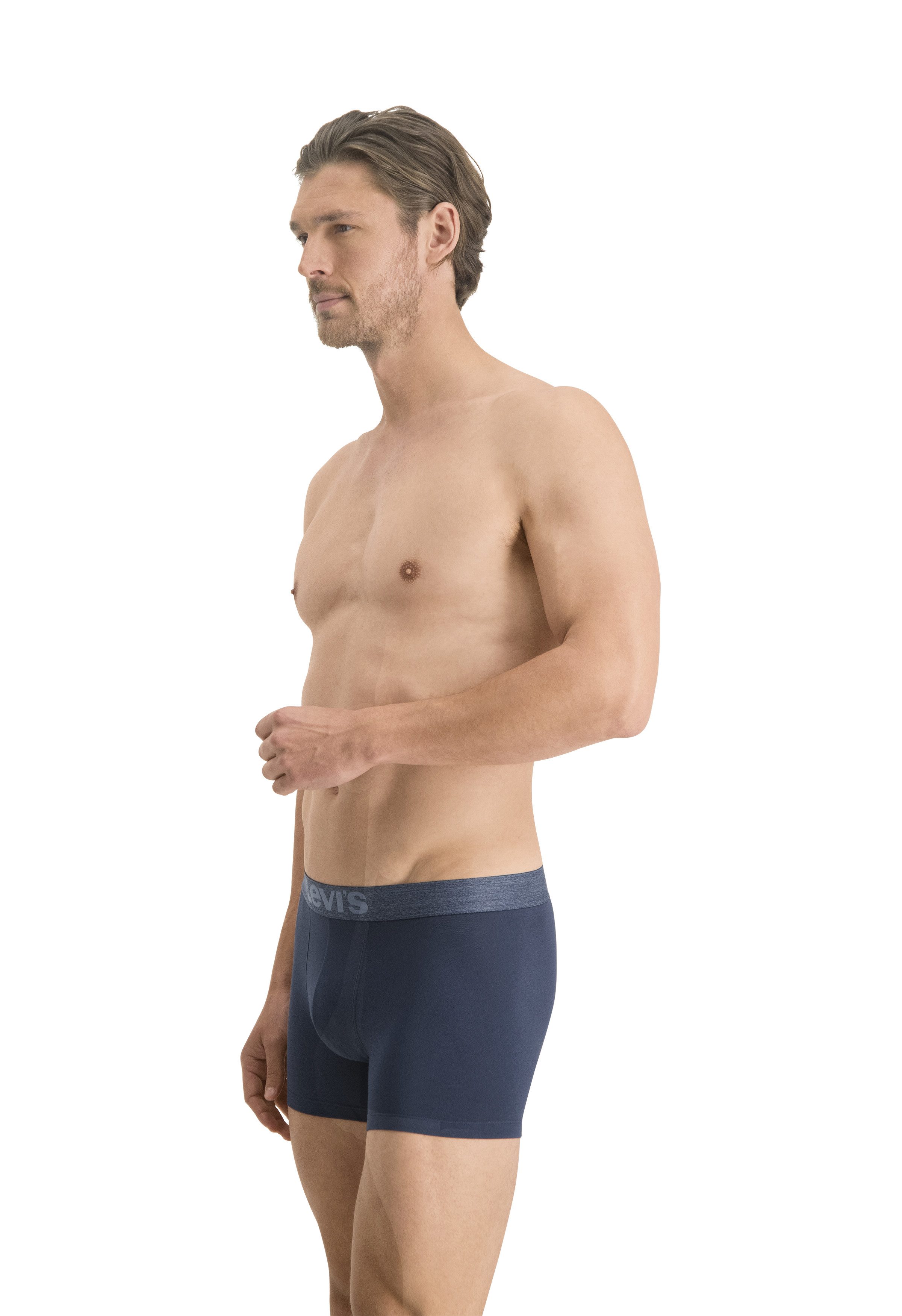 Levi's® Boxershort LEVIS MEN MEL WB BOXER BRIEF ORG CO 2P (Set van 2)