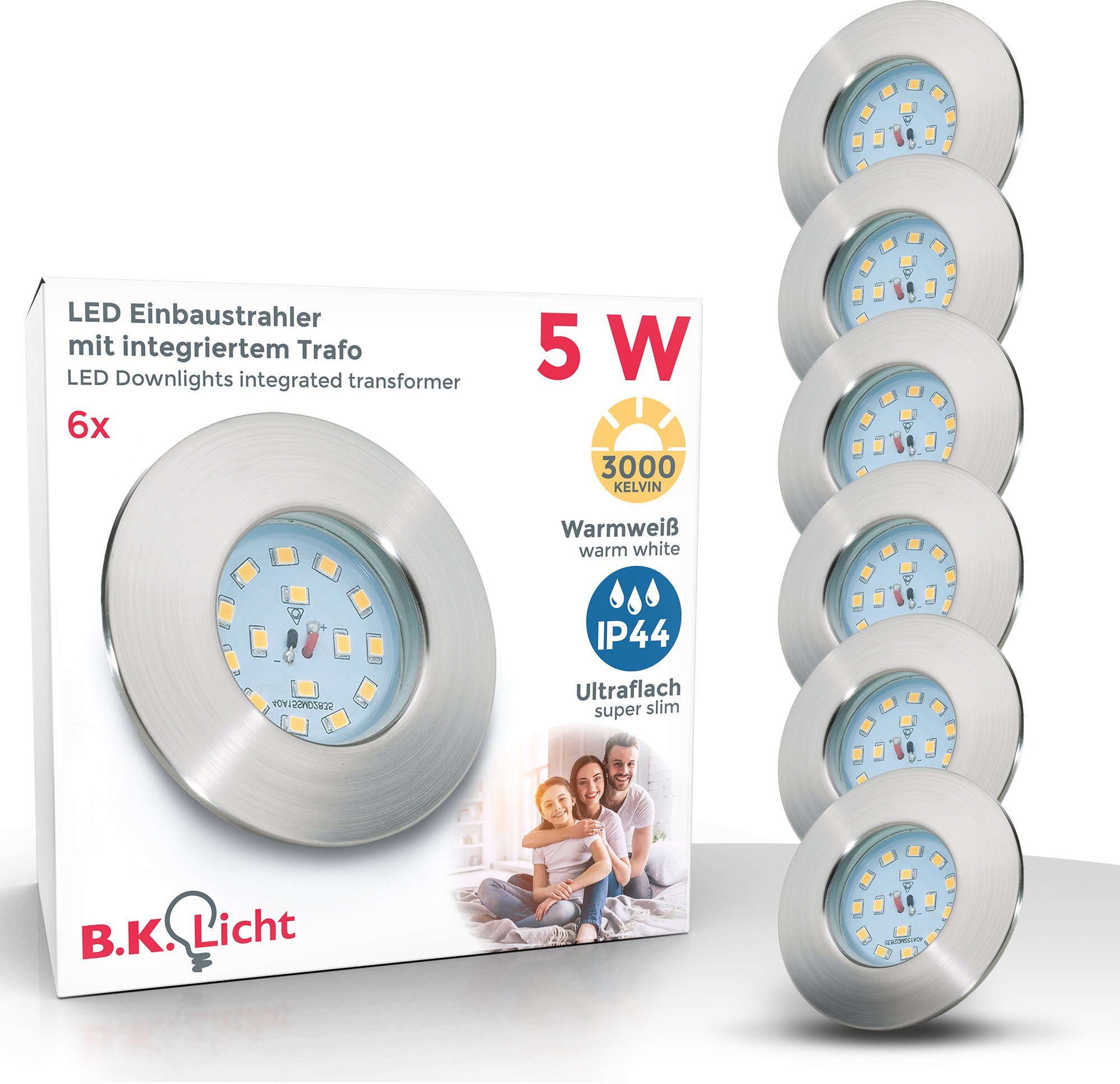 B.K.Licht Led-inbouwlamp