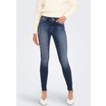only ankle jeans onlblush mid sk ank raw dnm´ blauw