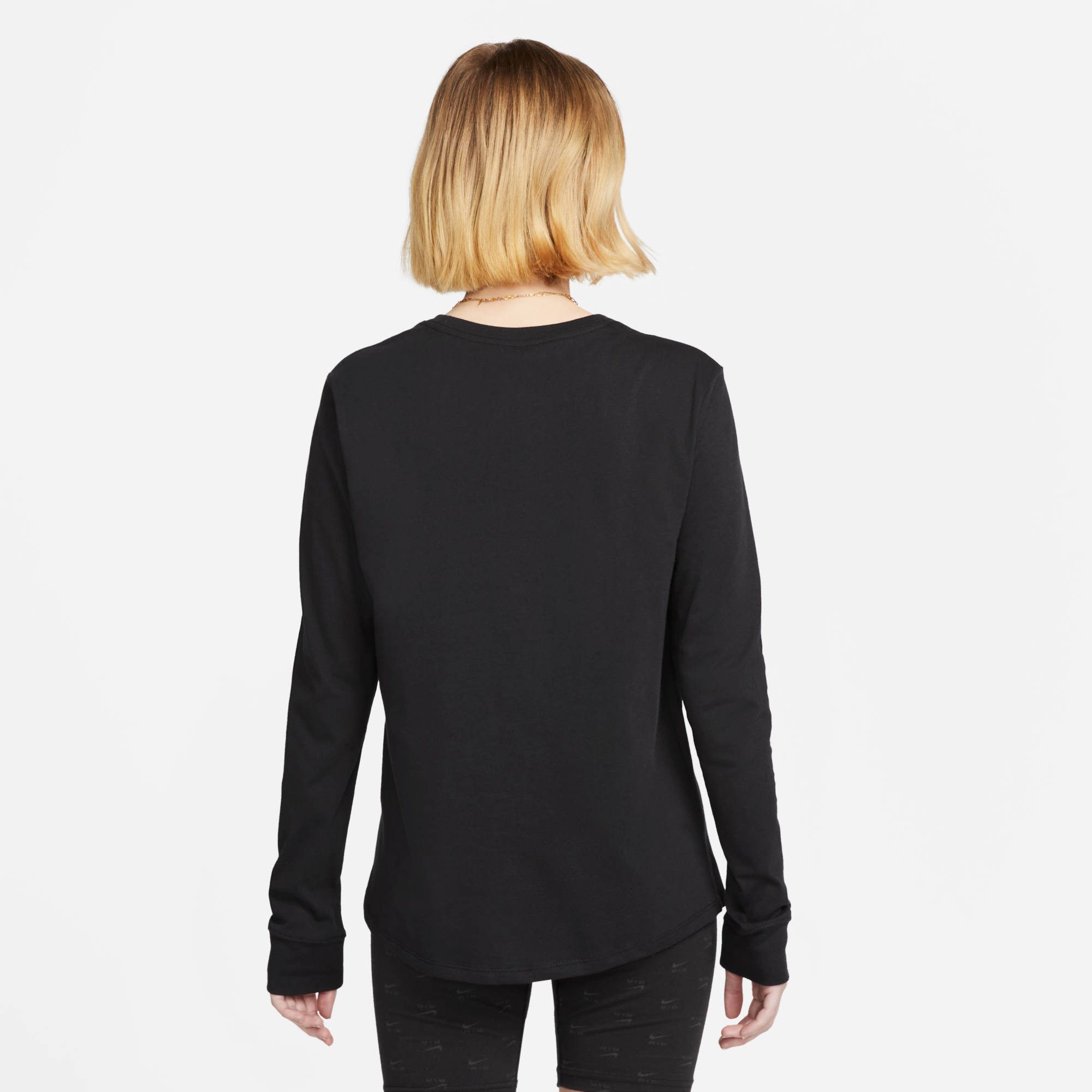 Nike Sportswear Shirt met lange mouwen W NSW TEE ESSNTL LS ICN FTRA