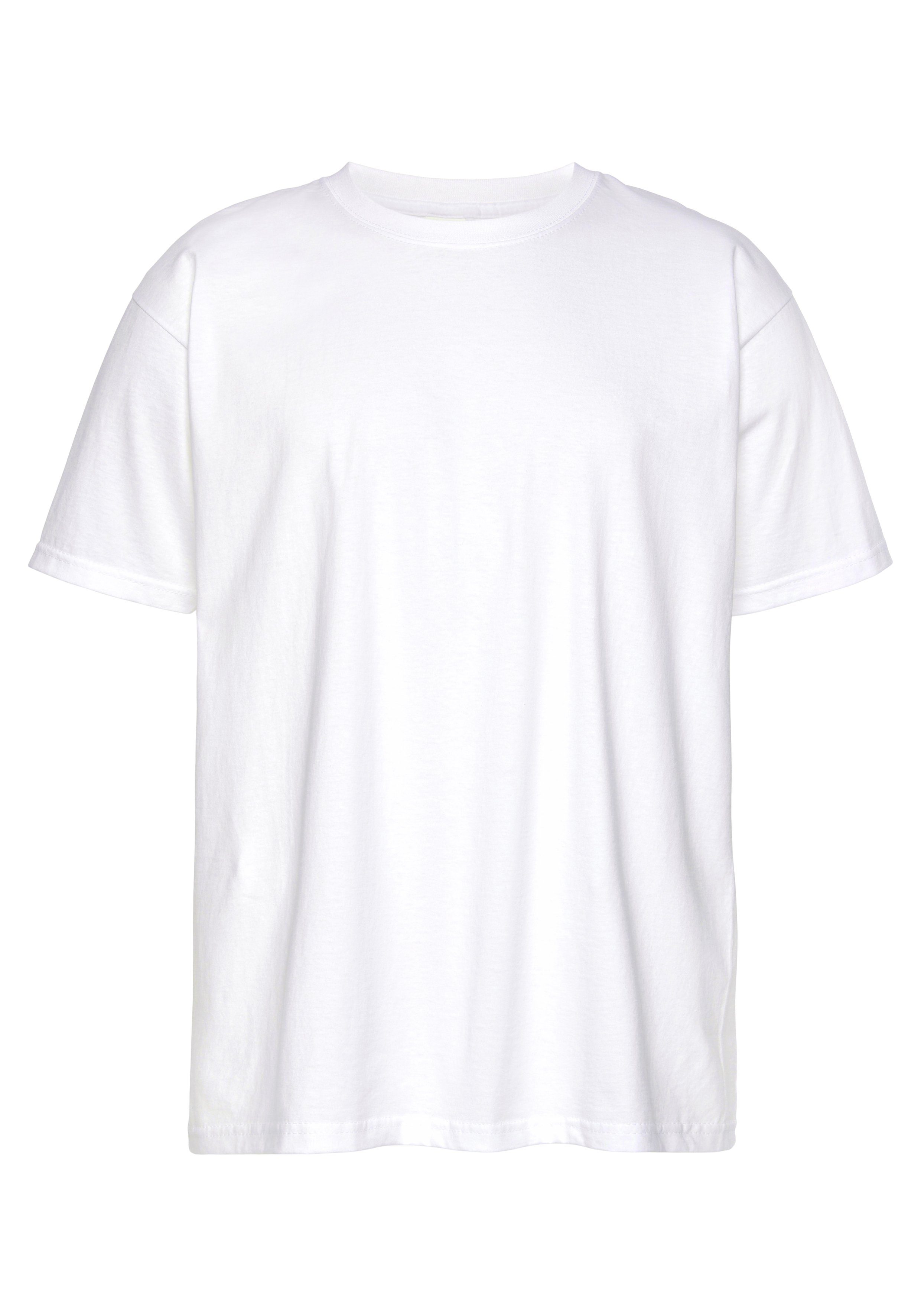 Fruit of the Loom T-shirt van puur katoen (set, 2-delig)