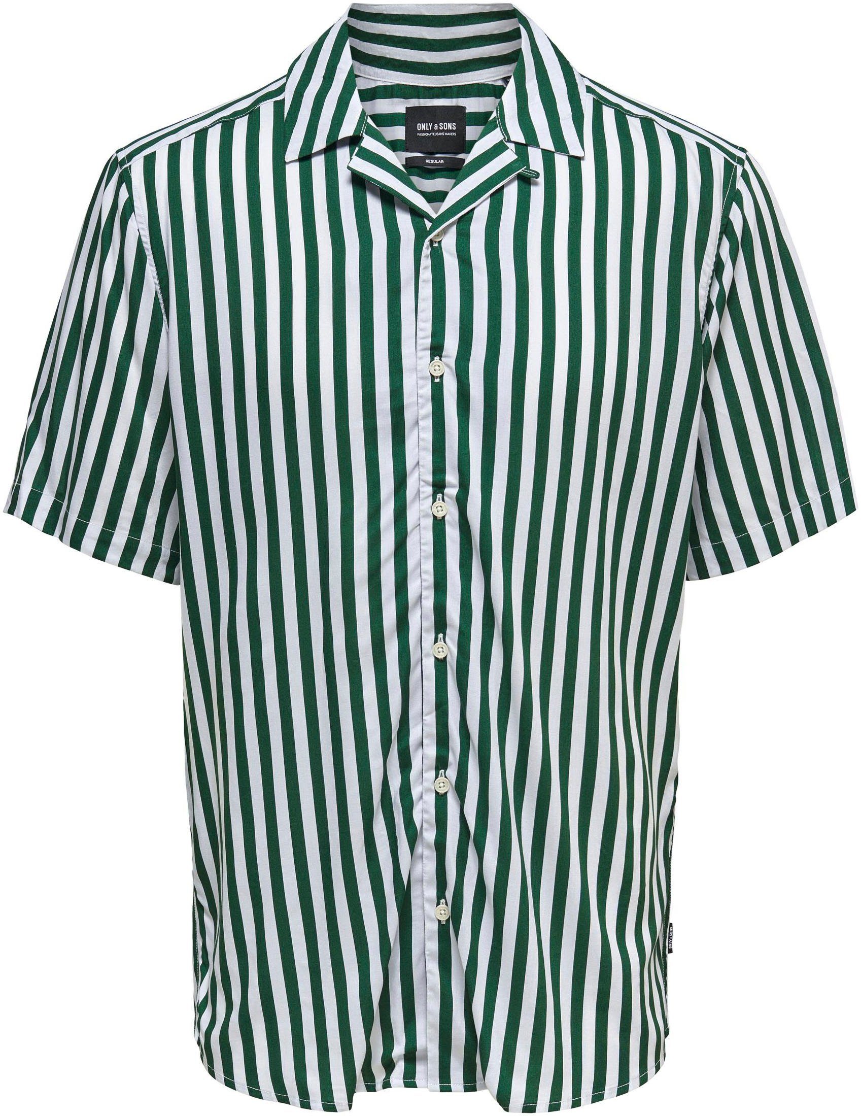 ONLY & SONS Overhemd met korte mouwen ONSWAYNE LIFE SS VISCOSE