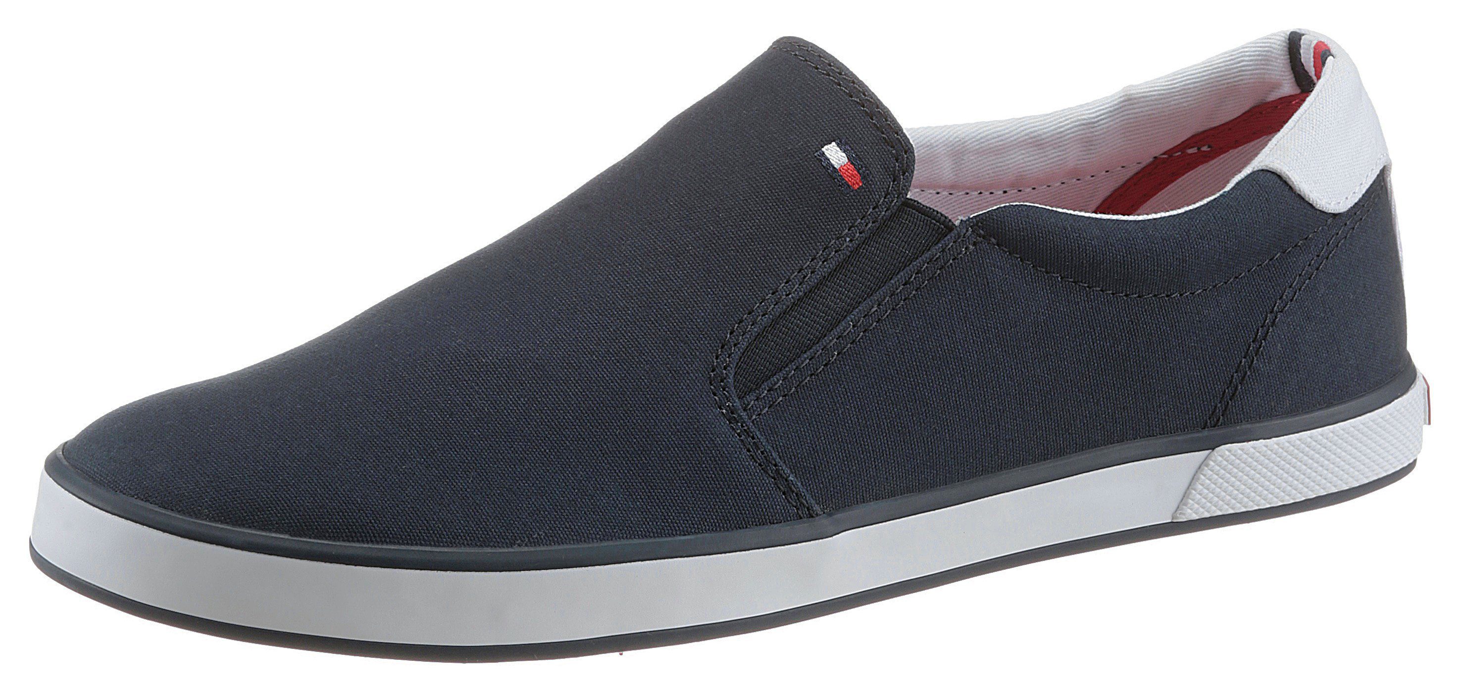 Tommy Hilfiger Slip-on sneakers ICONIC SLIP ON SNEAKER Slipper, vrijetijdsschoen, lage schoen met...