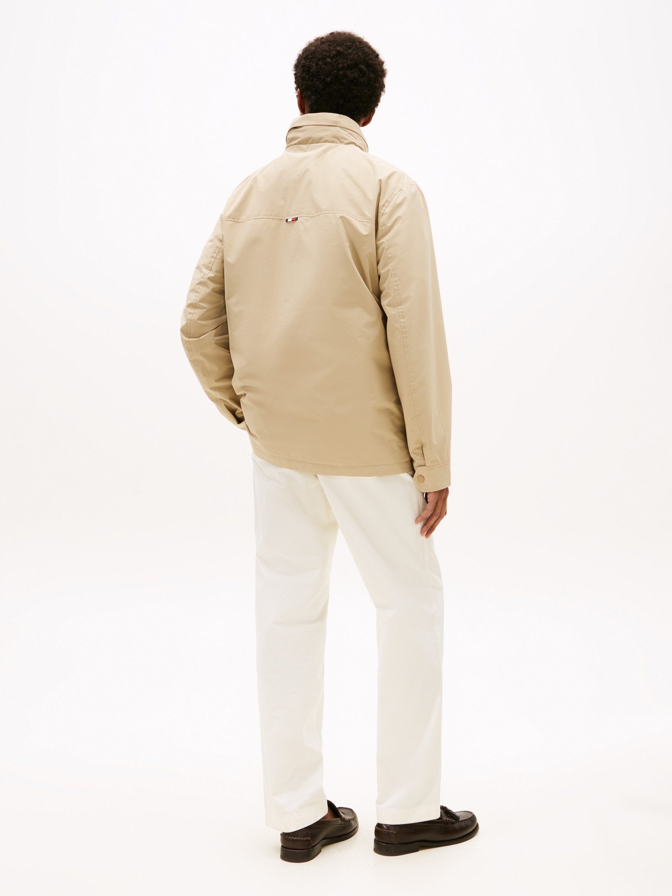 Tommy Hilfiger Field-jacket PACKABLE FIELD JACKET Capuchon op te bergen in de kraag
