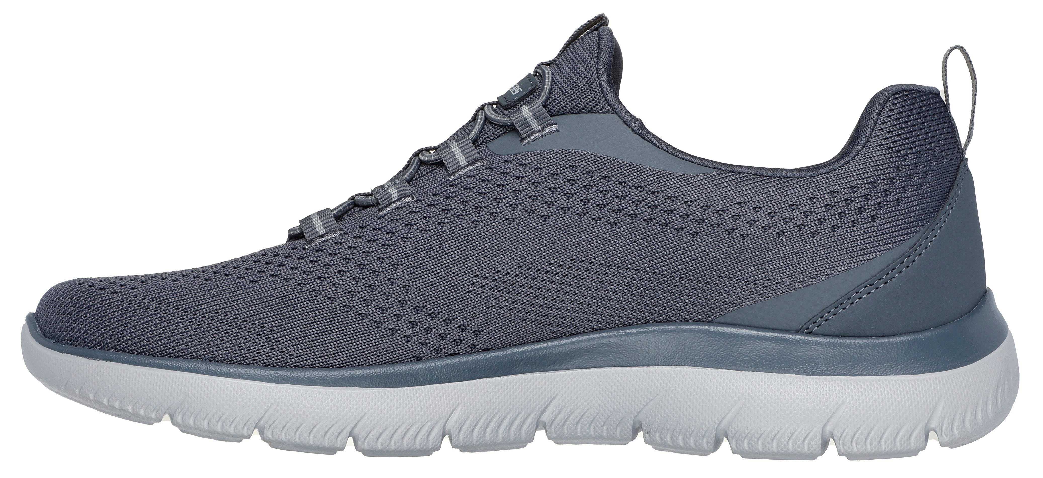 Skechers Slip-on sneakers SUMMITS-TALLO Slippers, vrijetijdsschoen, trainingsschoen om in te stappen