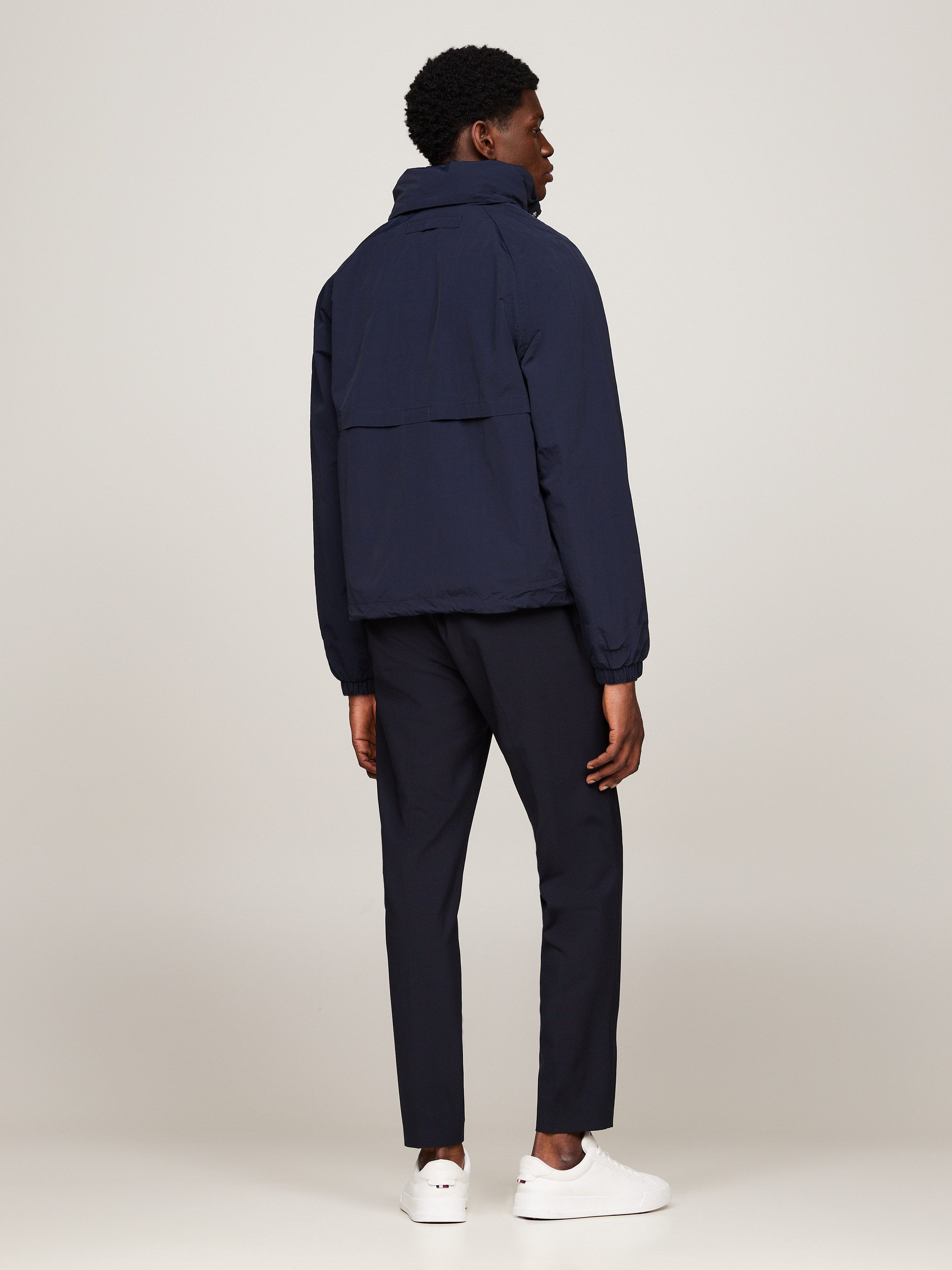 Tommy Hilfiger Blouson REGATTA JACKET waterafstotend hoog gesloten met opbergbare capuchon