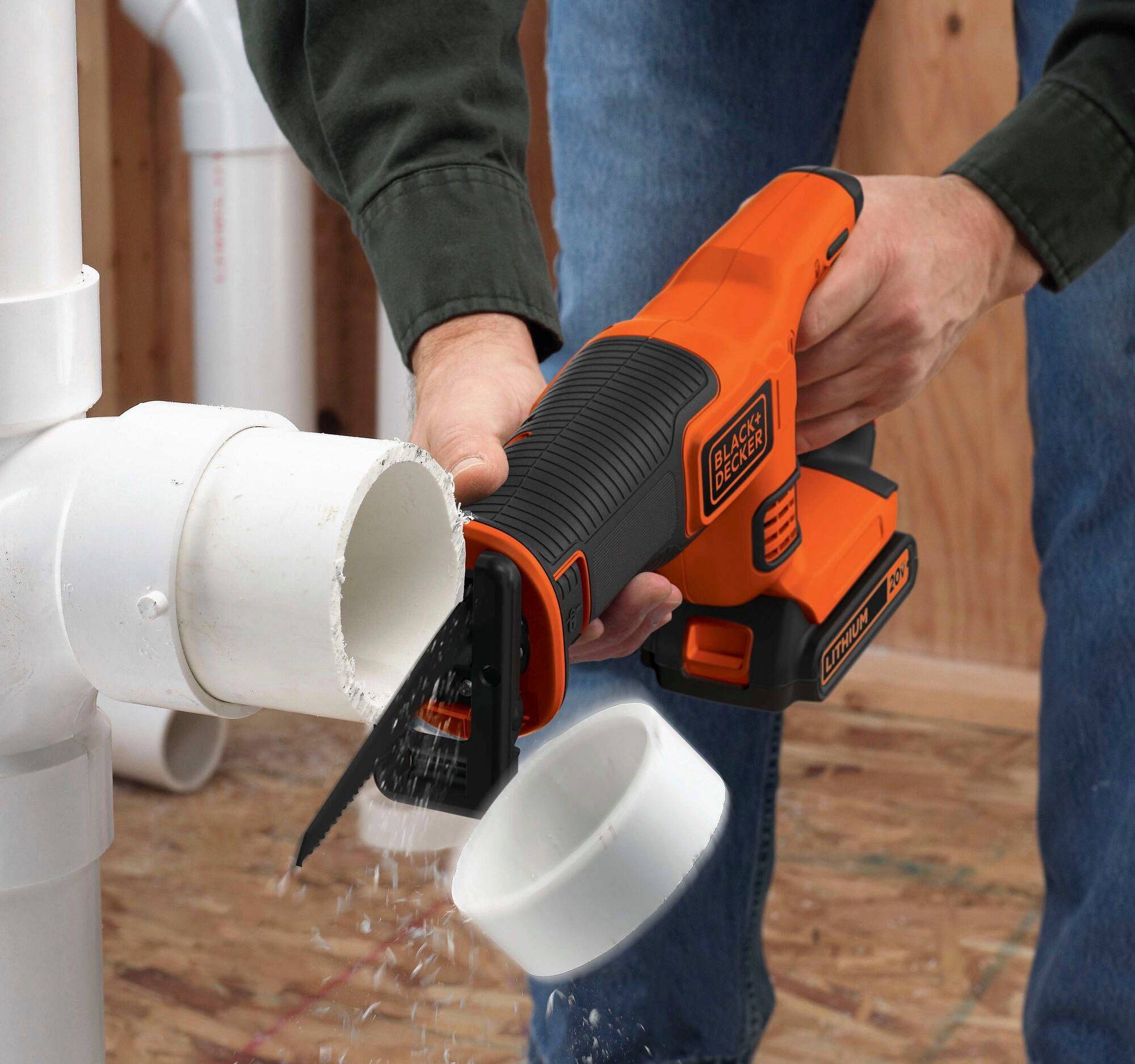 Black + Decker Accu-reciprozaag BDCR18N-XJ 18 v, zonder accu en oplader