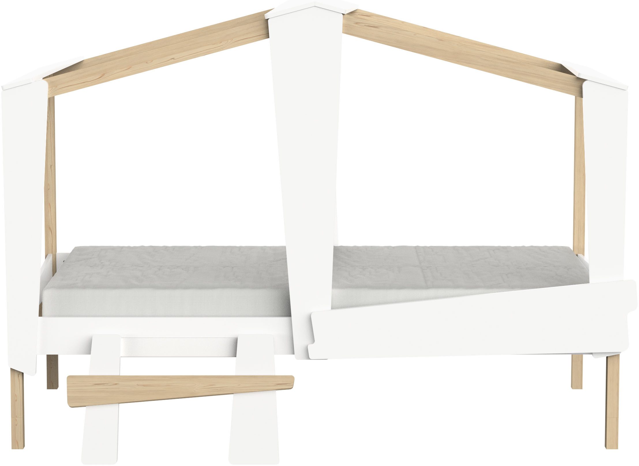 Demeyere GROUP Speelbed Cabane Bed in de vorm van een boomhut