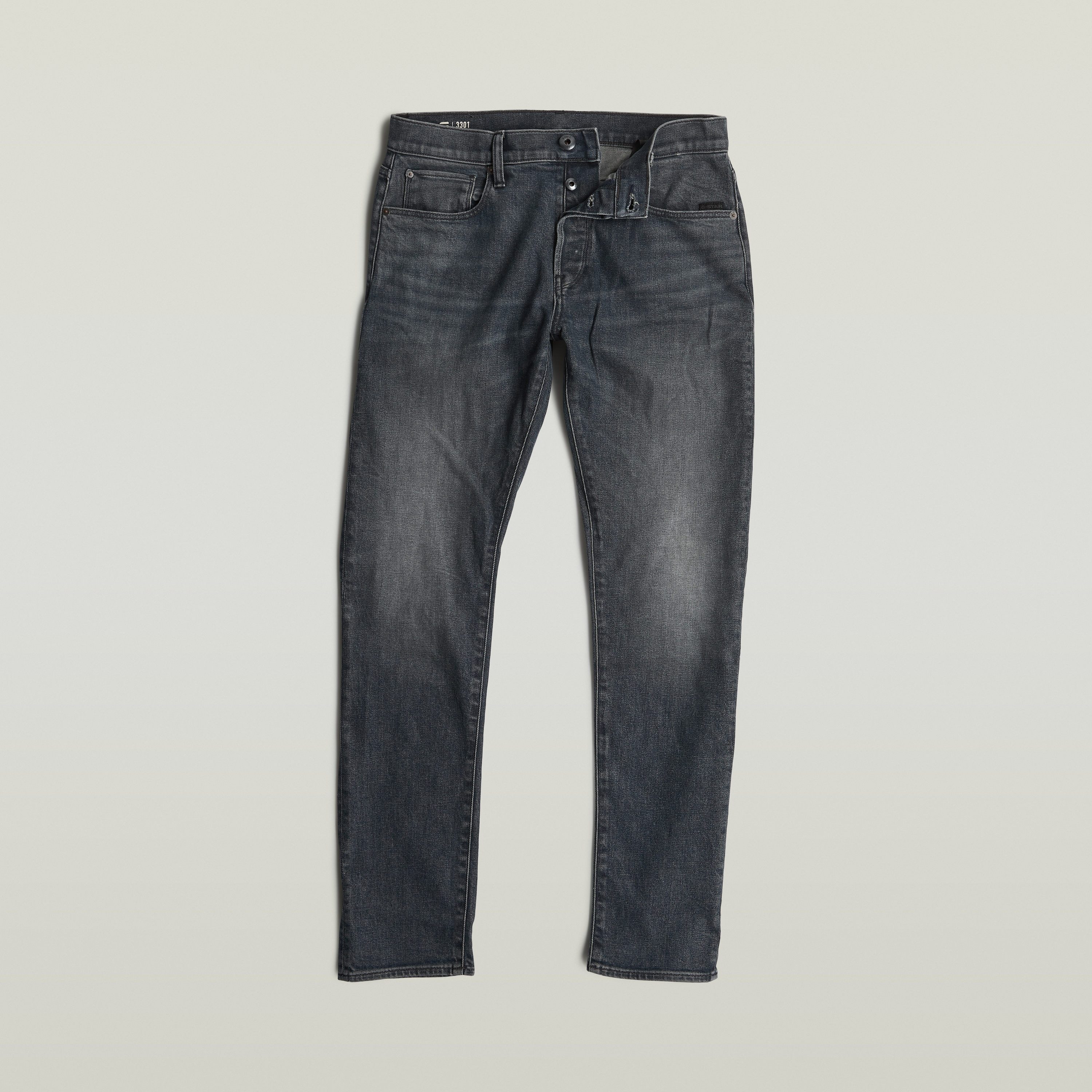 G-Star RAW Slim fit jeans 3301 Slim met mooie wassing en elastaan