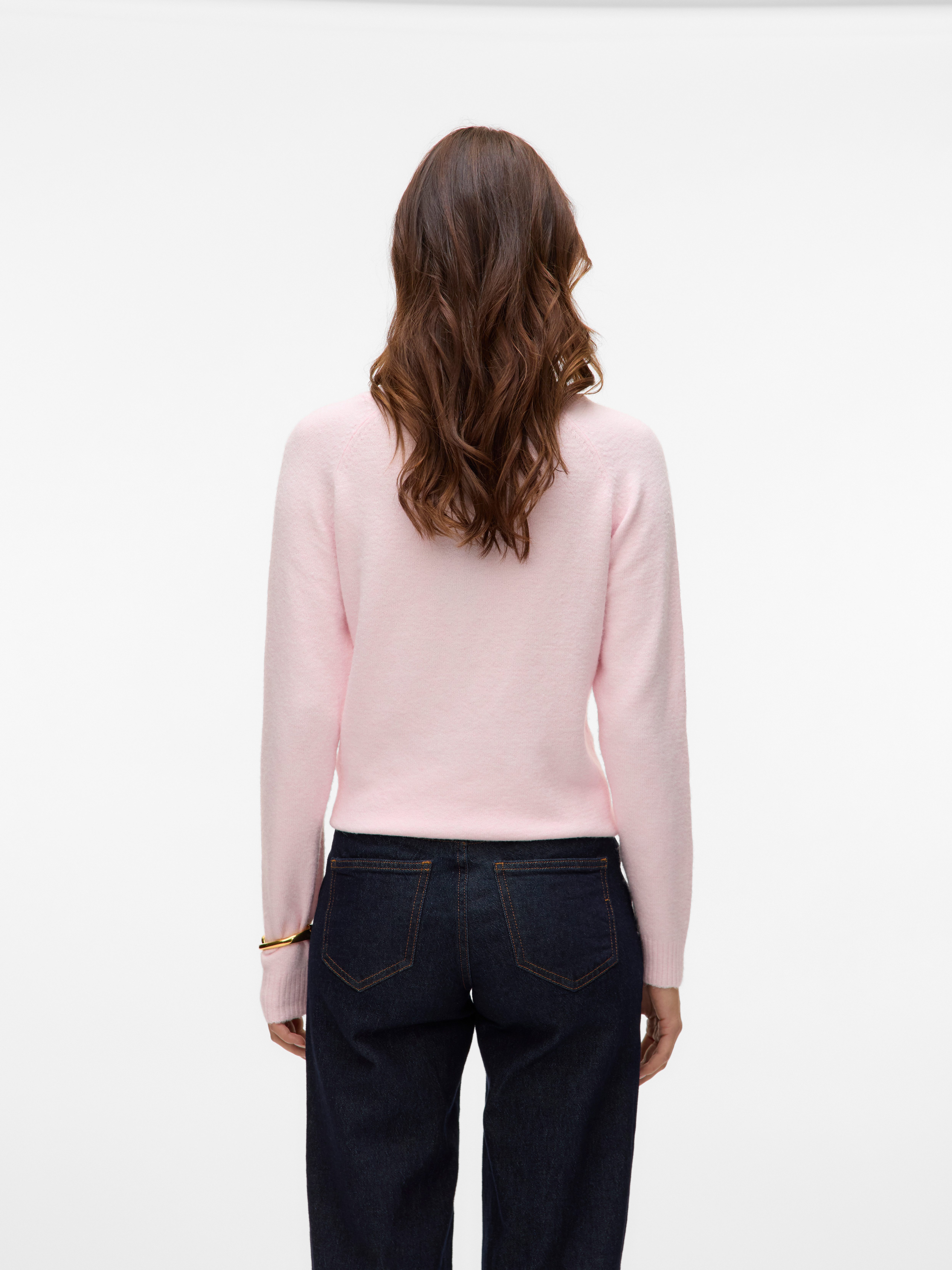 Vero Moda Trui met ronde hals VMDOFFY LS O-NECK BLOUSE GA NOOS