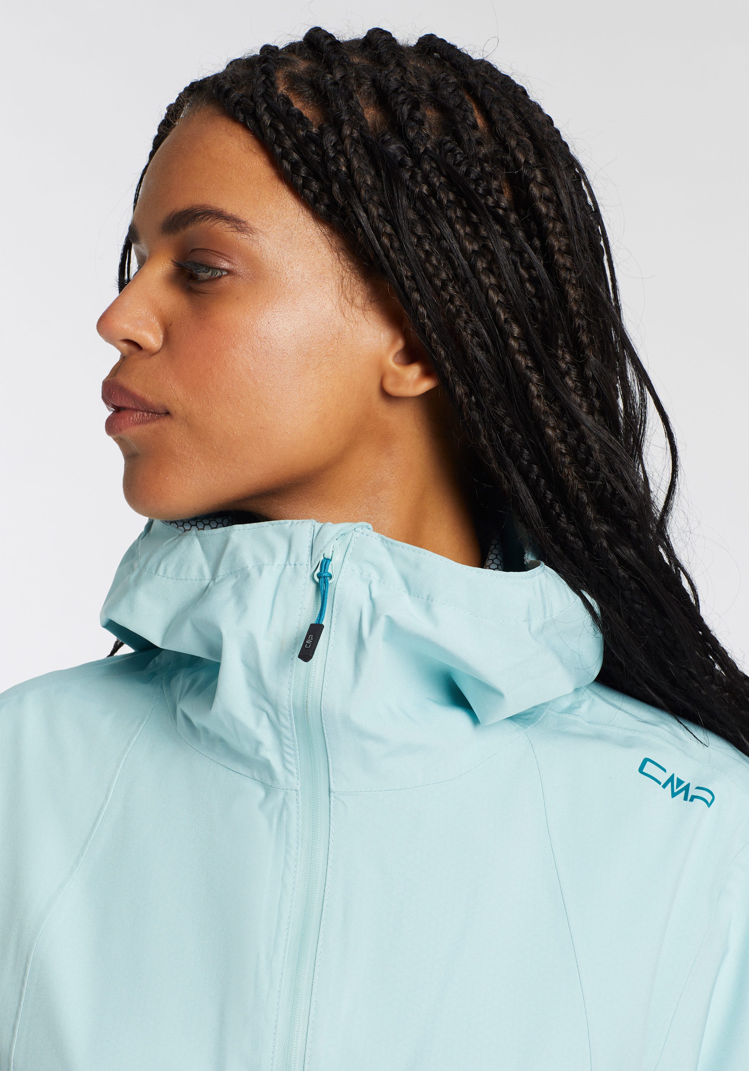 CMP Softshell-jack WOMAN JACKET FIX HOOD