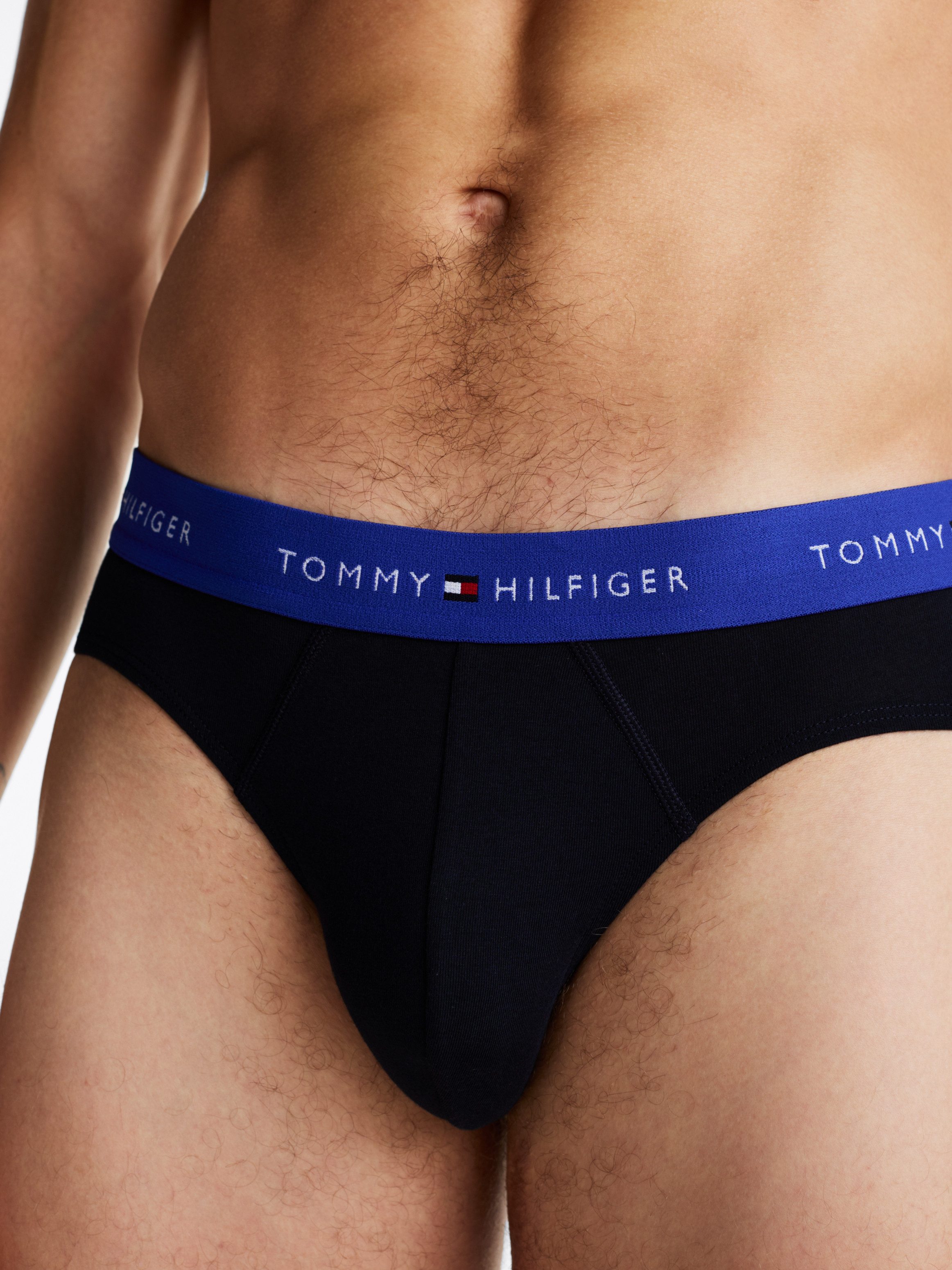 Tommy Hilfiger Underwear Slip 3P BRIEF WB met logoband (3 stuks)