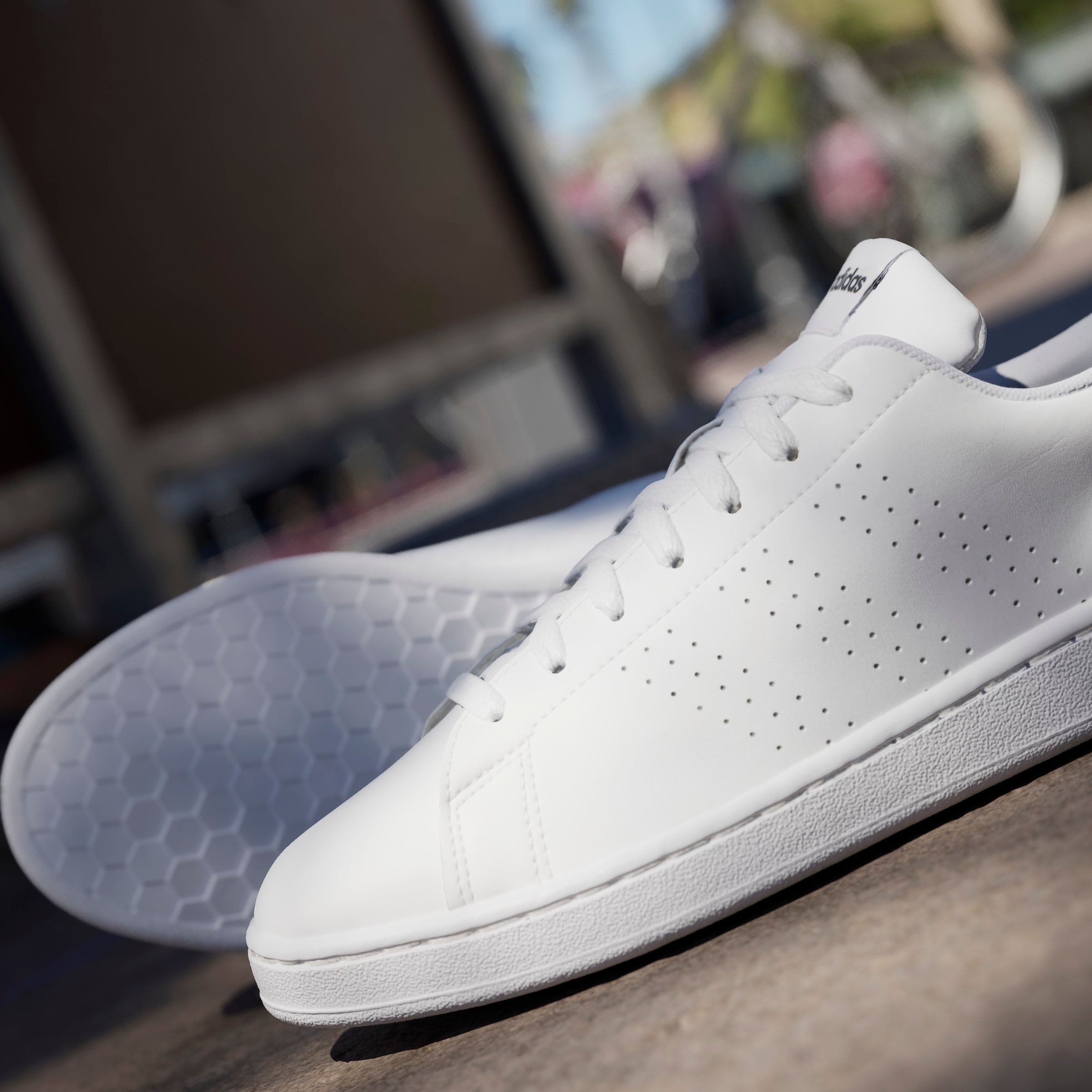 adidas Sportswear Sneakers ADVANTAGE Ontwerp in de sporen van de adidas Stan Smith