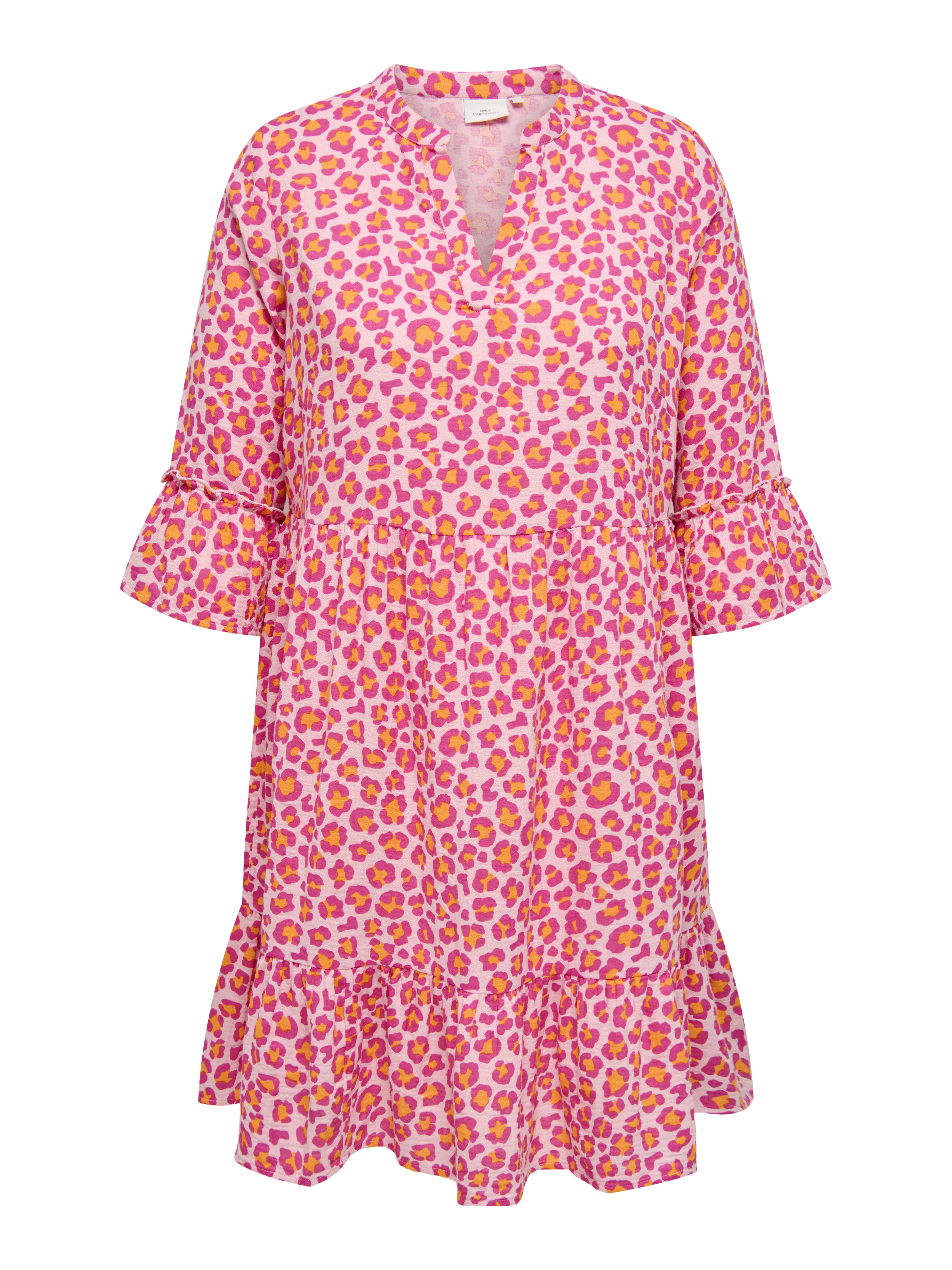 ONLY CARMAKOMA Tuniekjurk CARTHYRA LIFE PEPLUM DRESS WVN