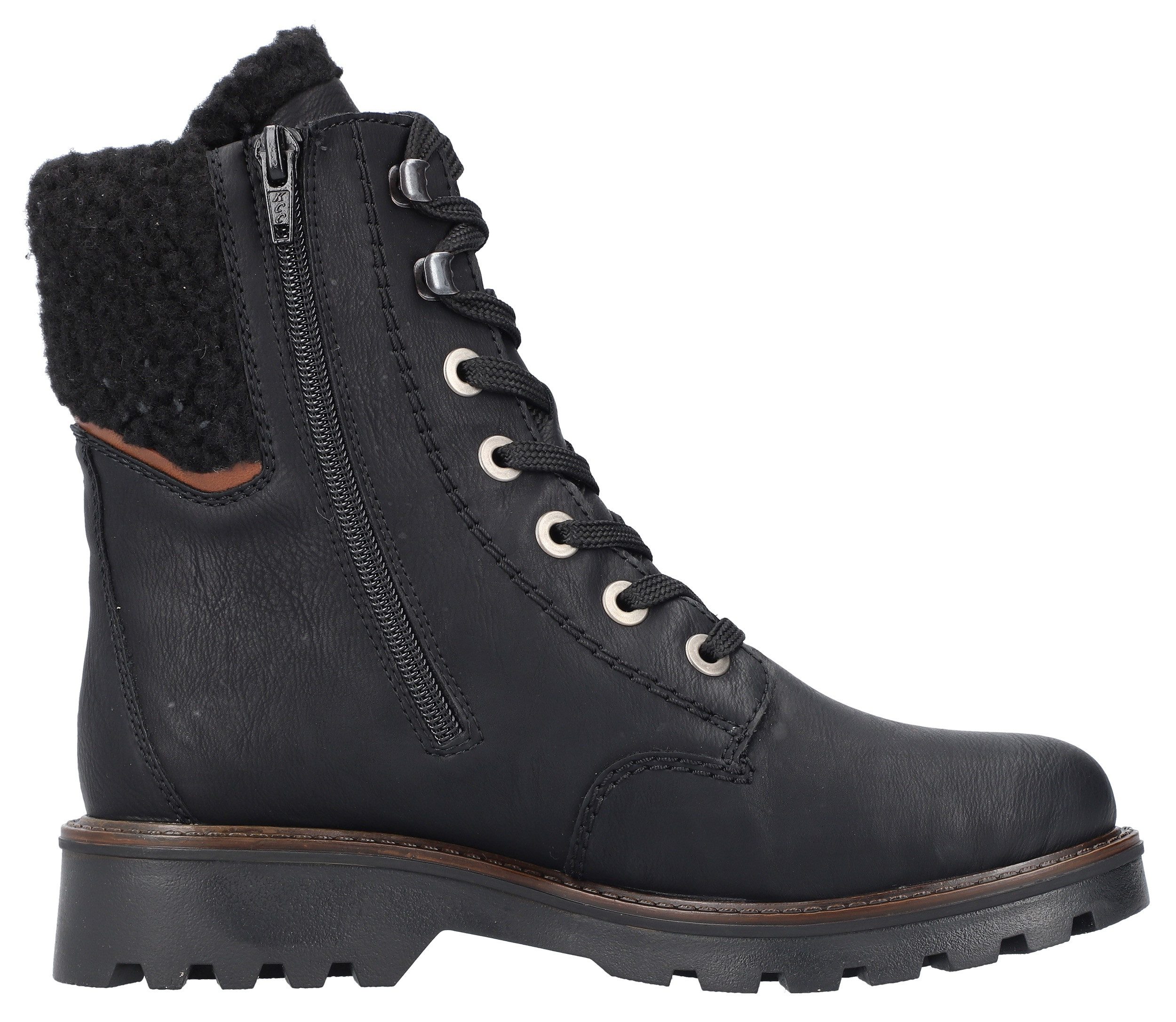 Rieker Winterlaarsjes , veterschoenen, winterlaarzen met waterafstotende riekertex-membraan