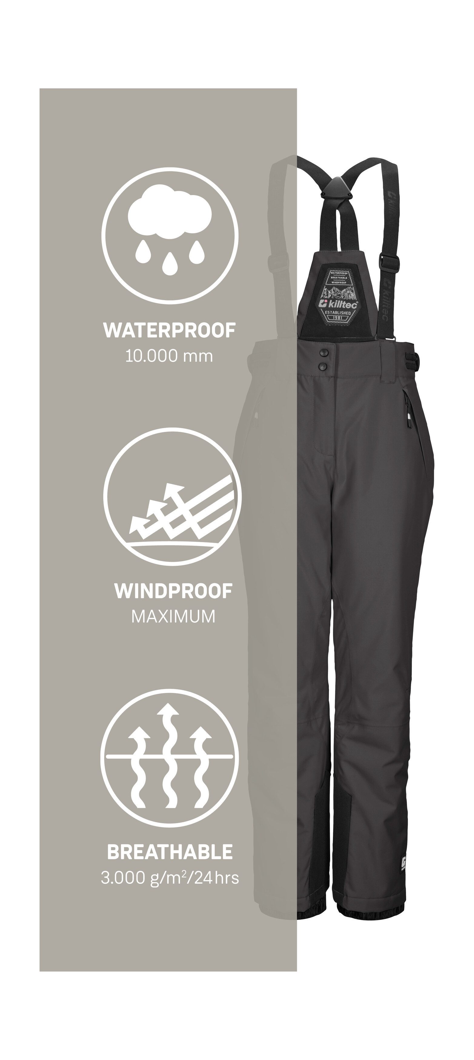 Killtec Skibroek KSW 213 GRLS SKI PNTS