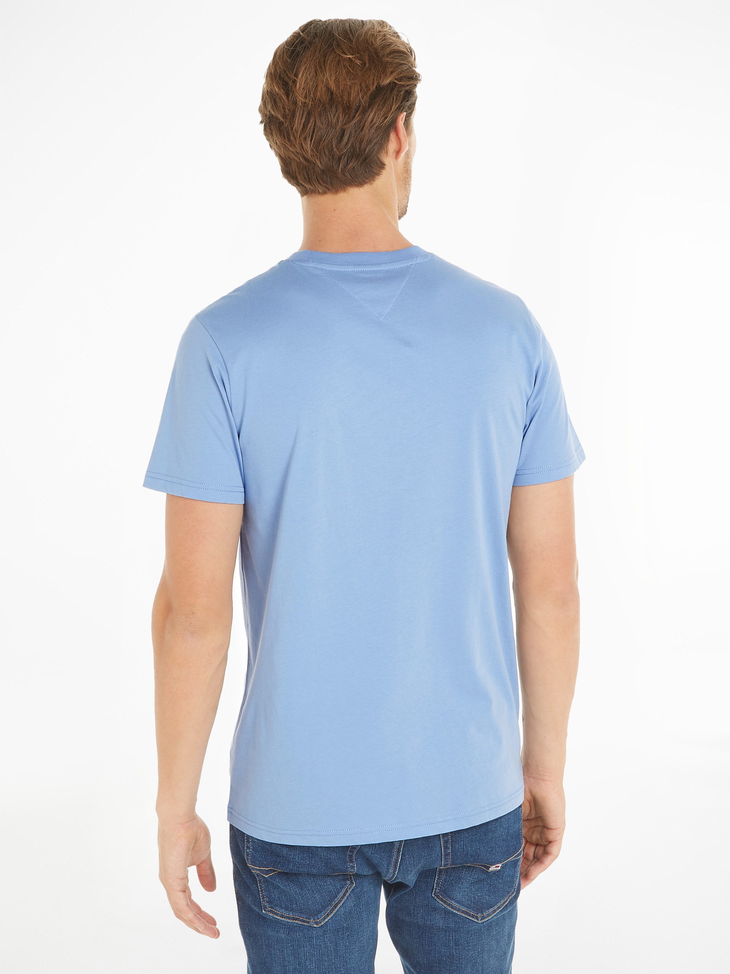 TOMMY JEANS T-shirt TJM SLIM ESSENTIAL FLAG TEE EXT