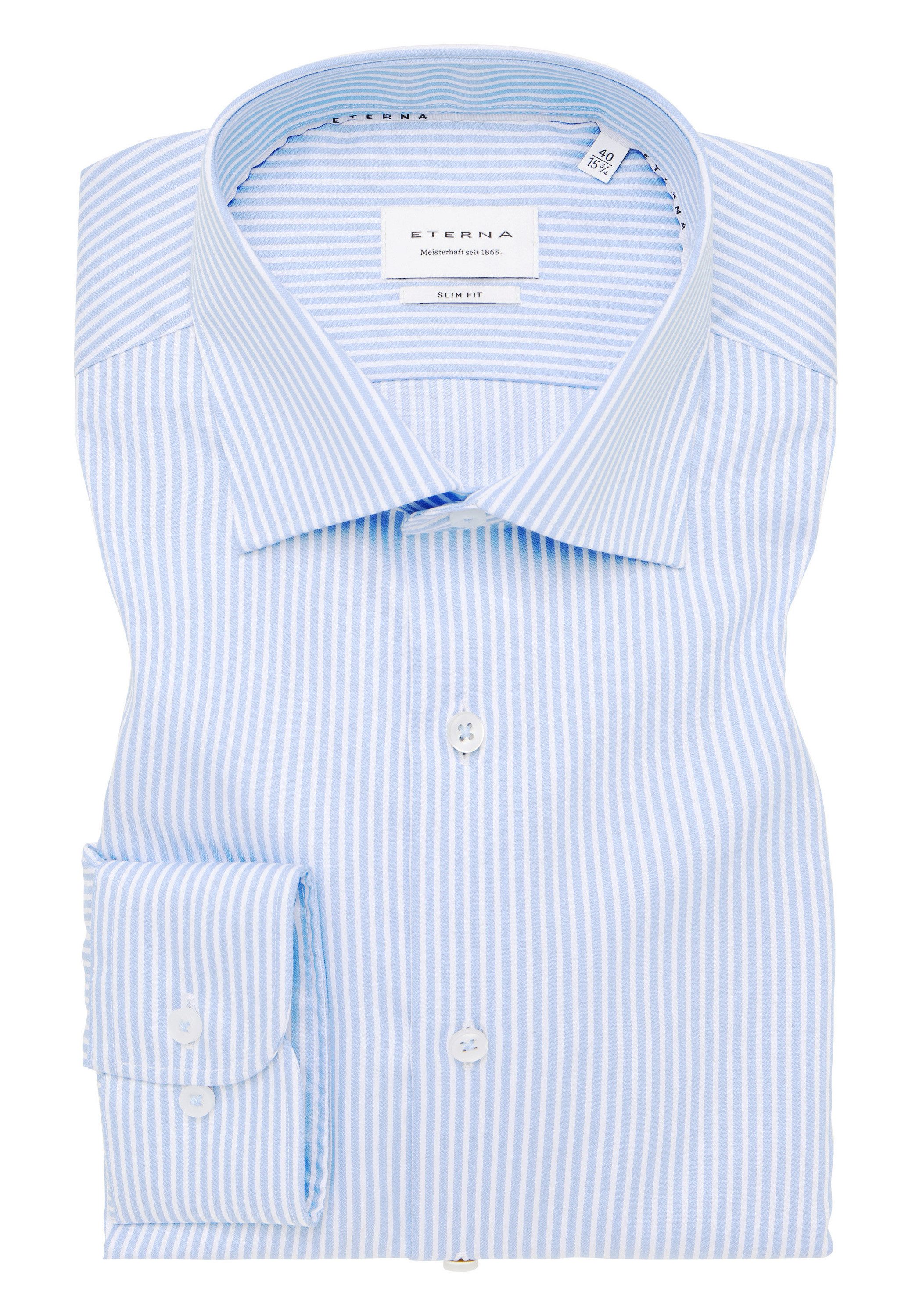 Eterna Overhemd met lange mouwen Slim fit