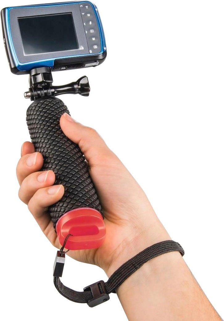 Hama Camerahouder Hama floaty "2-in-1", zwart Draad/aansluiting: GoPro Geschikt voor: ActionCam