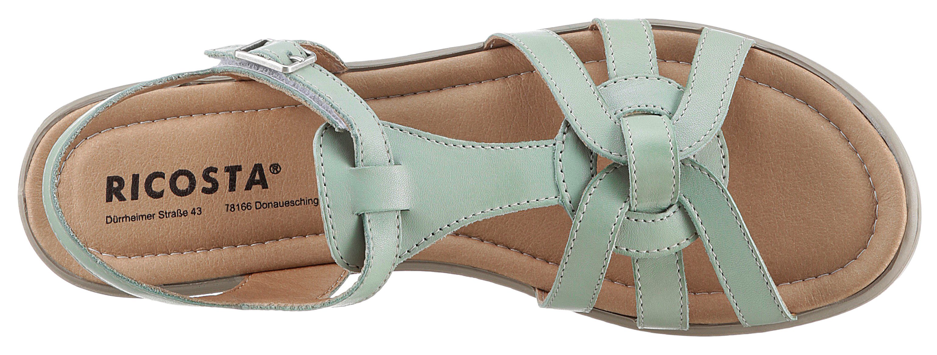 Ricosta Sandalen Birte WMS: middel zomerschoen, sandaal, klittenbandschoen, met klittenbandsluiting