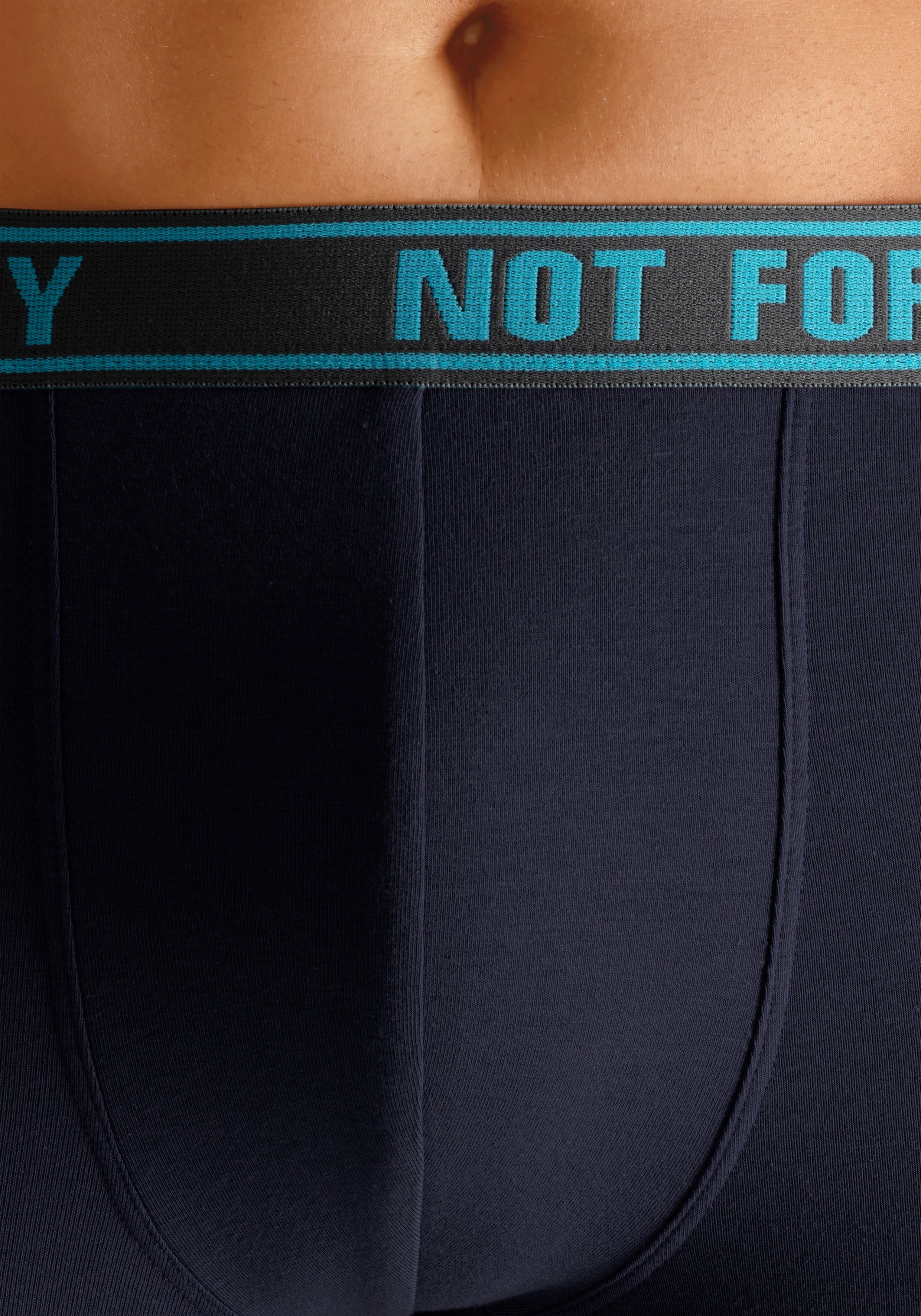 Bruno Banani Boxershort voor heren met tekst op de tailleband (set, 4 stuks)