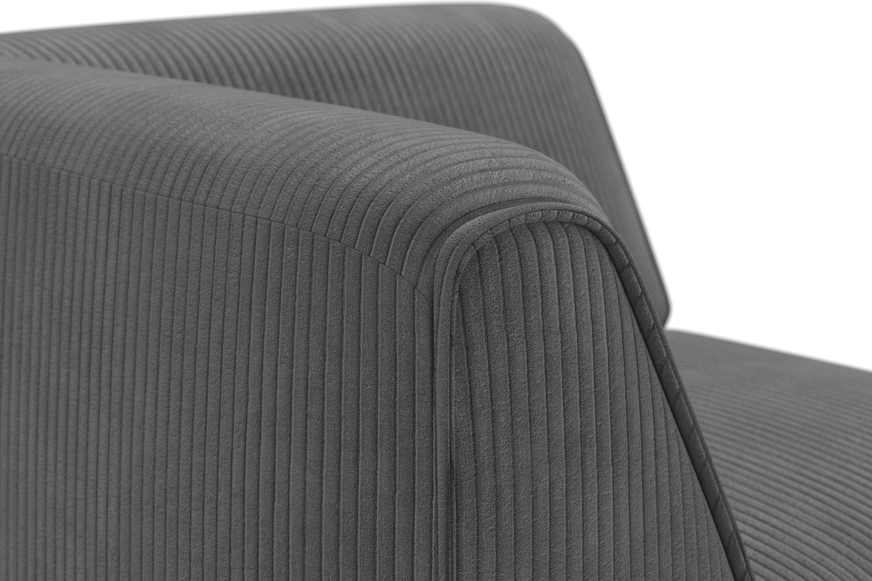RAUM.ID Bank-hoekelement Merid, sofa-element, afmetingen B/D/H: 97/97/46 cm als module of apart te gebruiken, voor individuele samenstelling