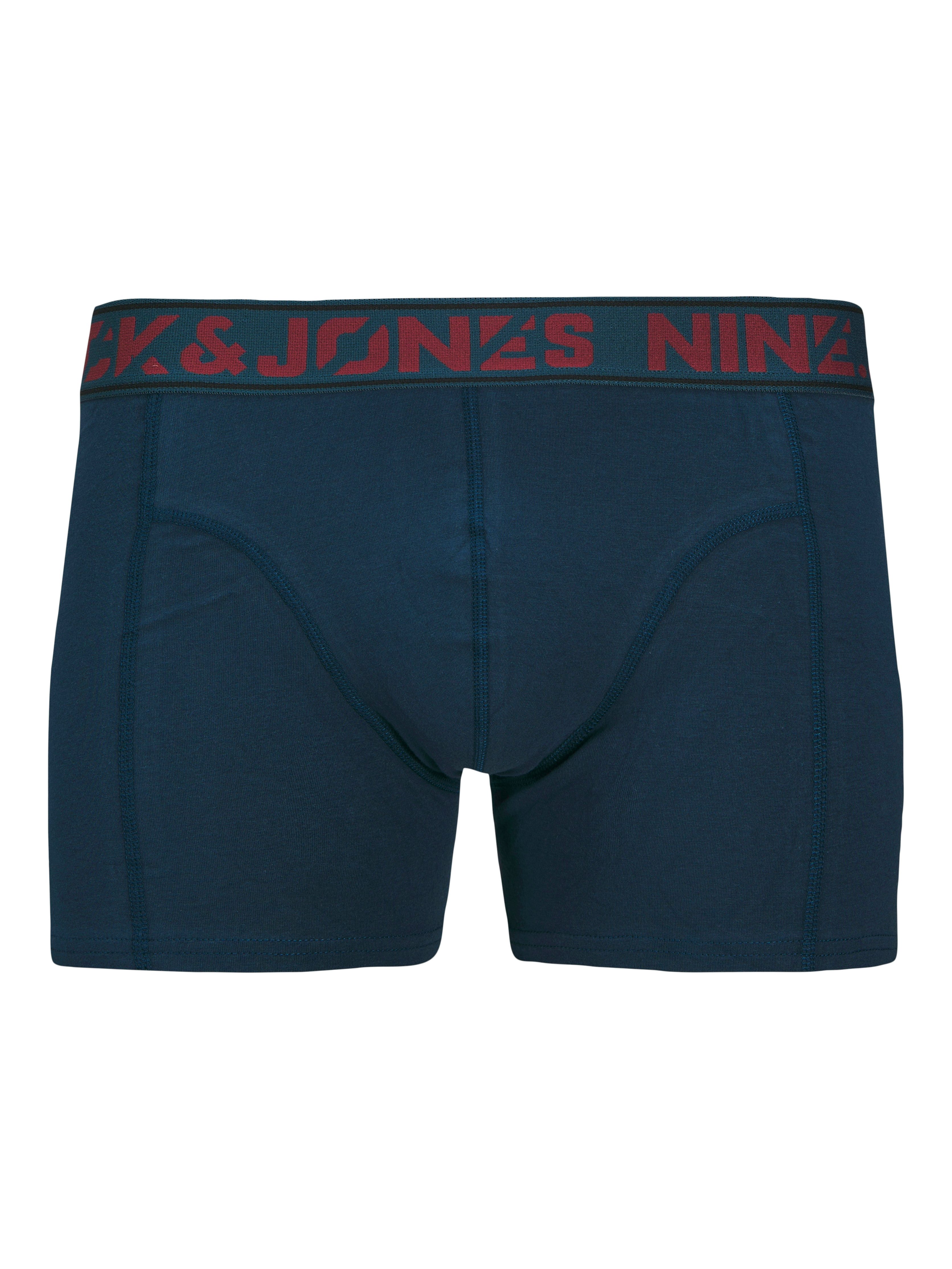 Jack & Jones Trunk JACCOLTON SOLID TRUNKS 3 PACK SN (set, 3 stuks)