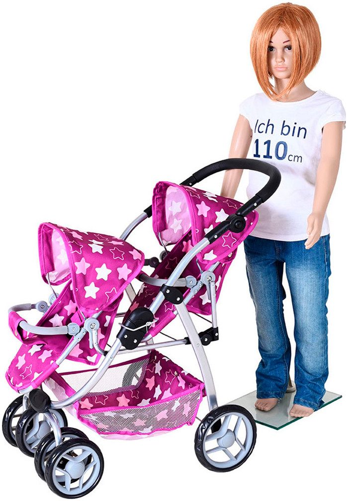 Knorrtoys® Poppen-duobuggy Milo