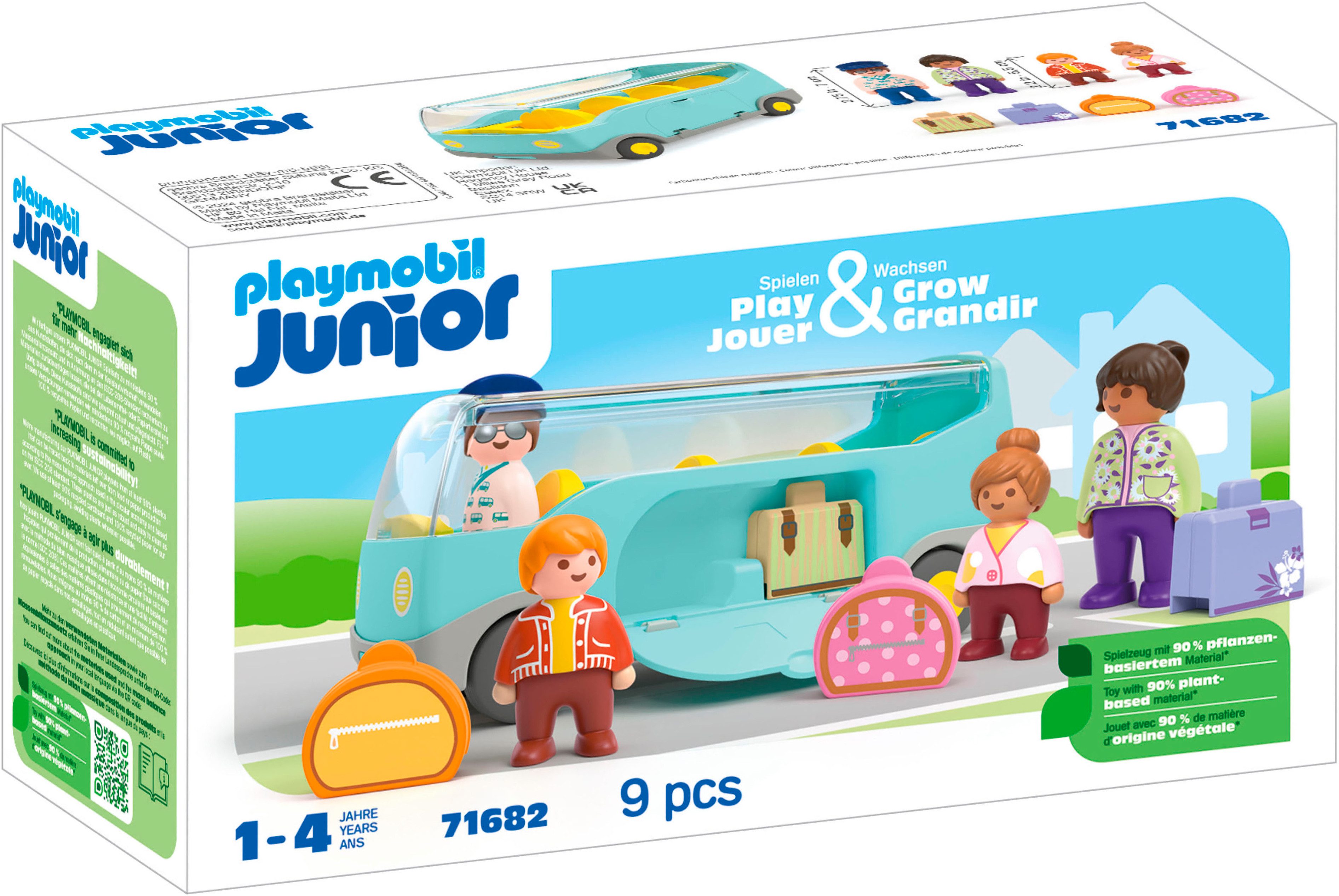 Playmobil® Constructie-speelset Reisbus (71682), JUNIOR (9-delig)