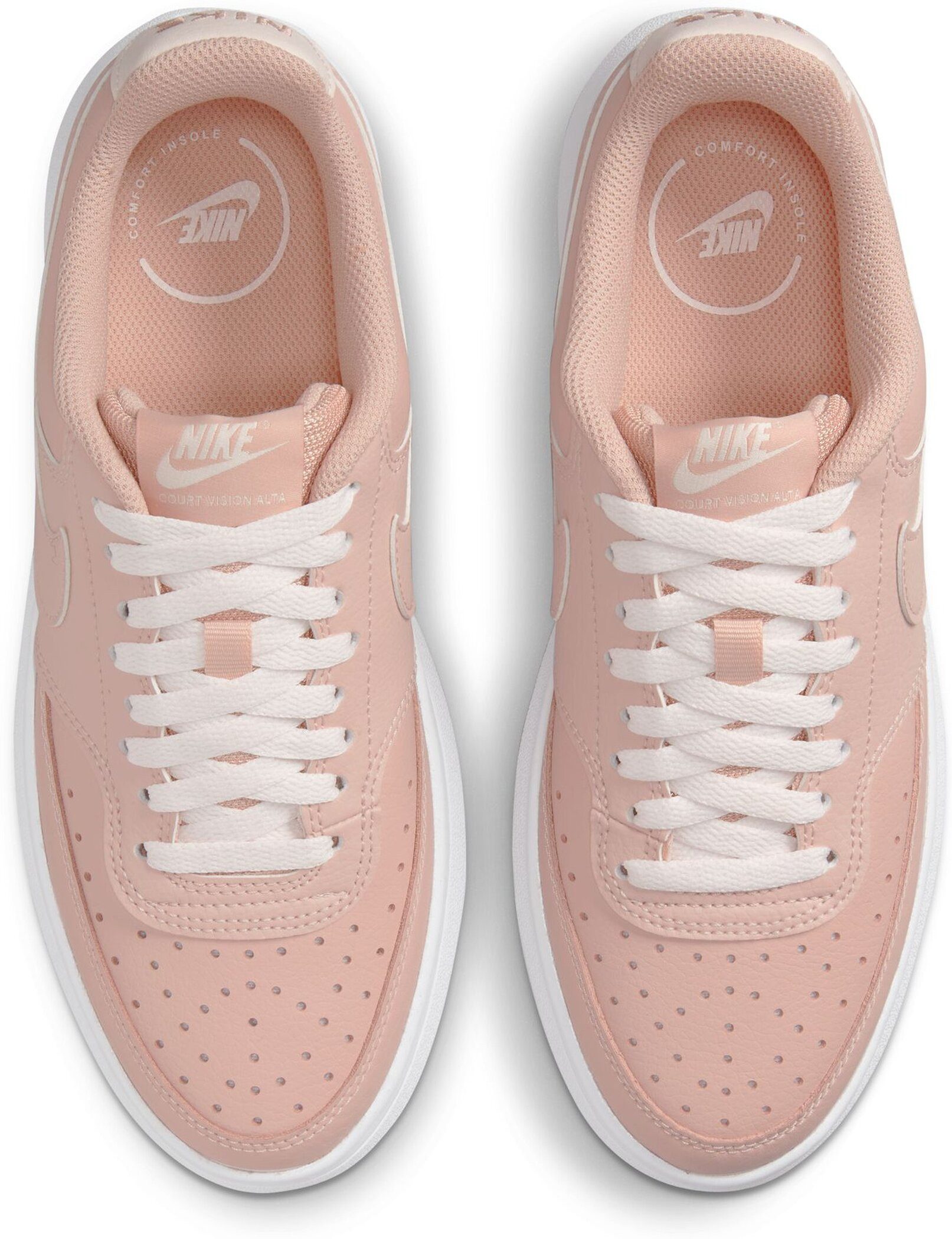 Nike Sportswear Sneakers COURT VISION ALTA Design in de voetsporen van de Air Force 1