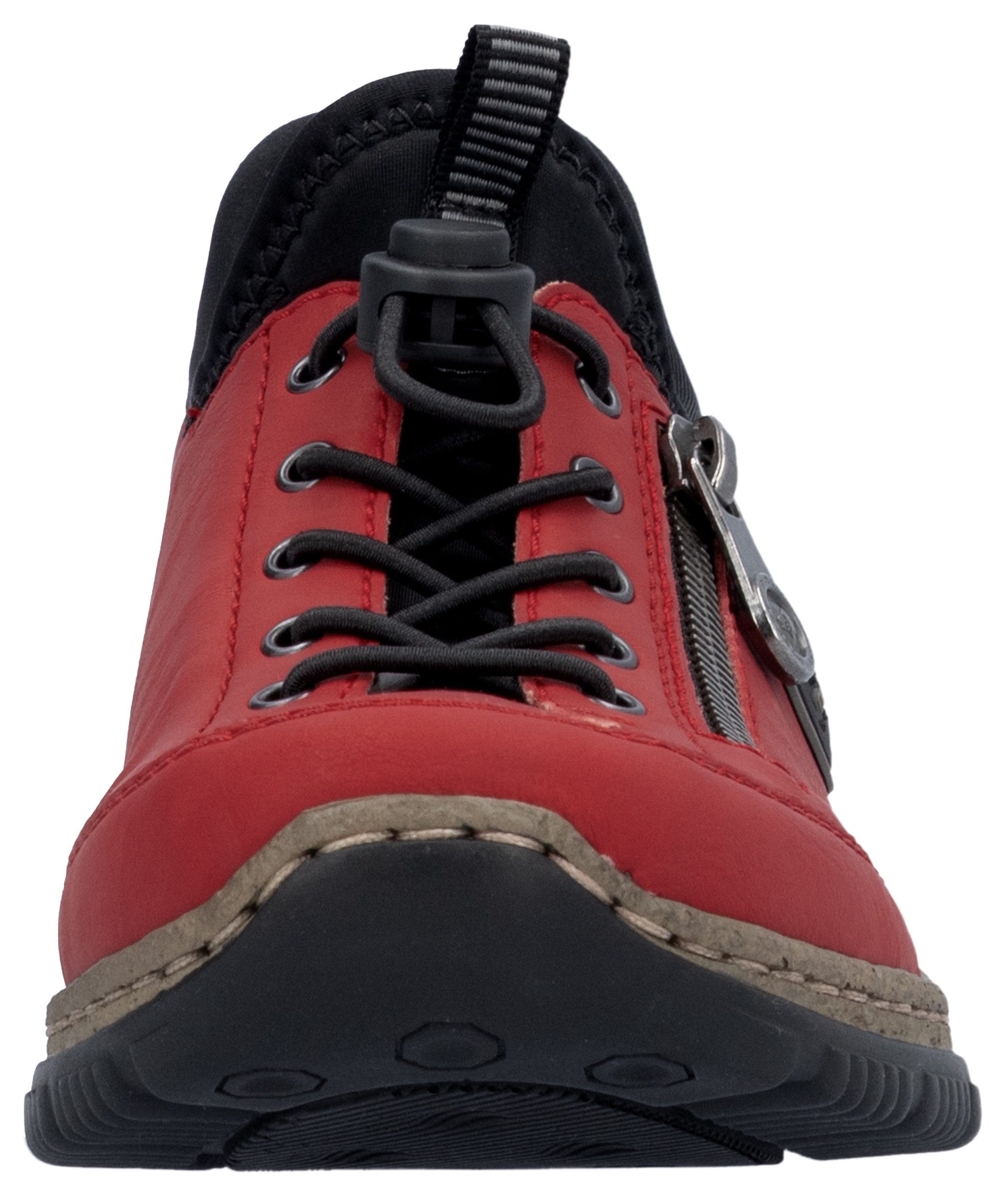 Rieker Slip-on sneakers Ready2GO , instapschoen, vrijetijdsschoen, lage schoen met memosoft-uitrusting
