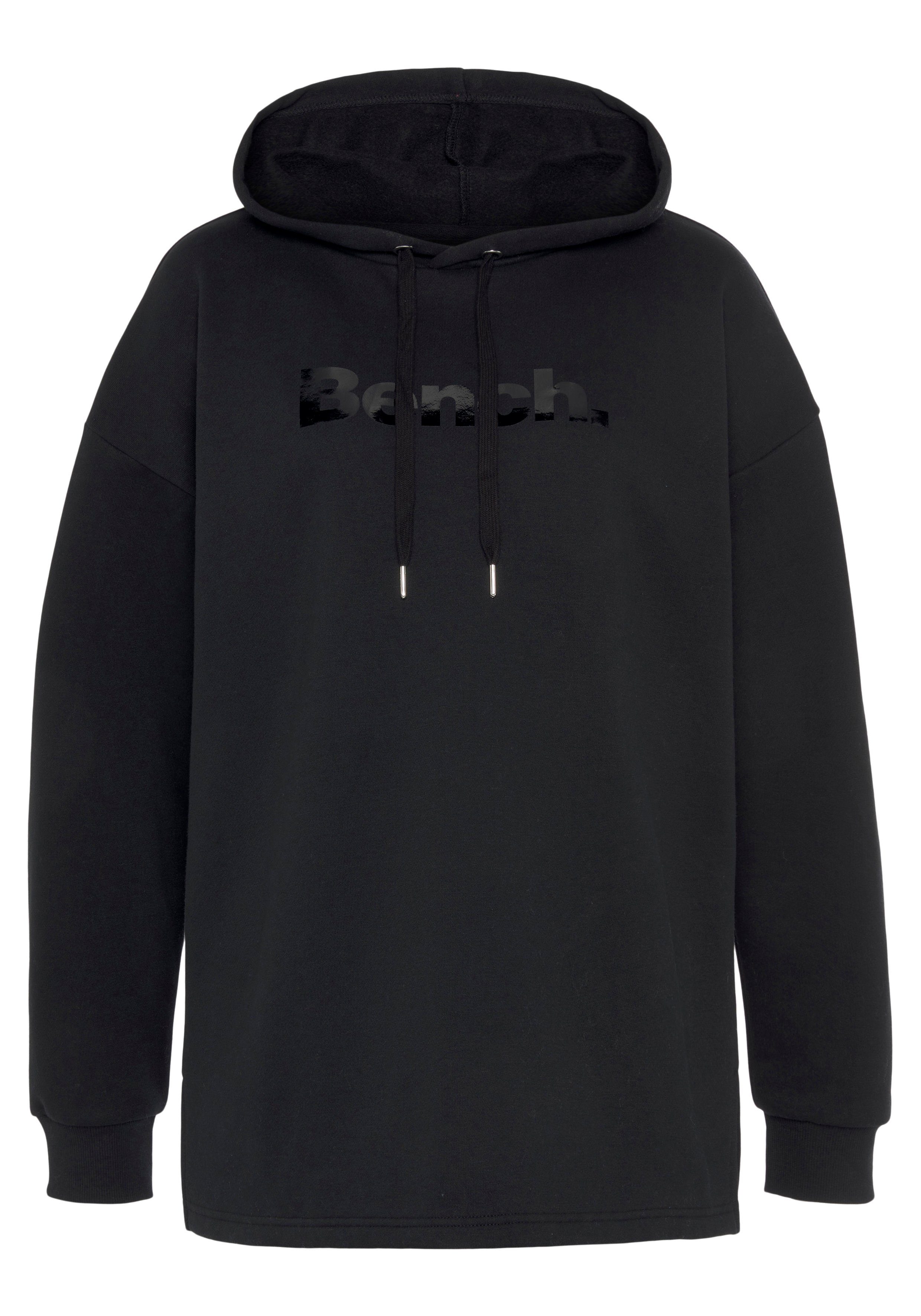 Bench. Loungewear Hoodie met glanzende logoprint, loungewear