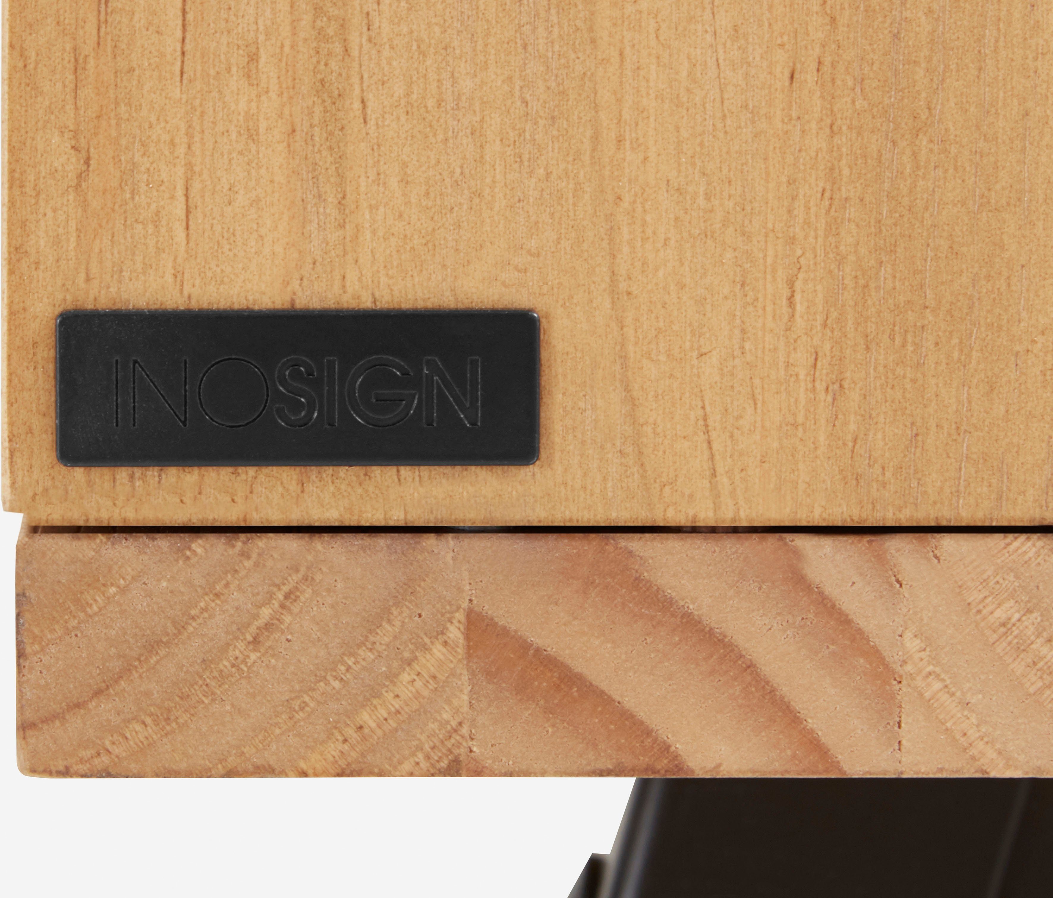 INOSIGN Dressoir Malu Commode met magnetvergrendeling op de deuren, van massief grenenhout