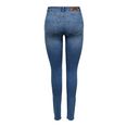 only skinny fit jeans onlwauw hw dou but cut skinny dnm ext blauw