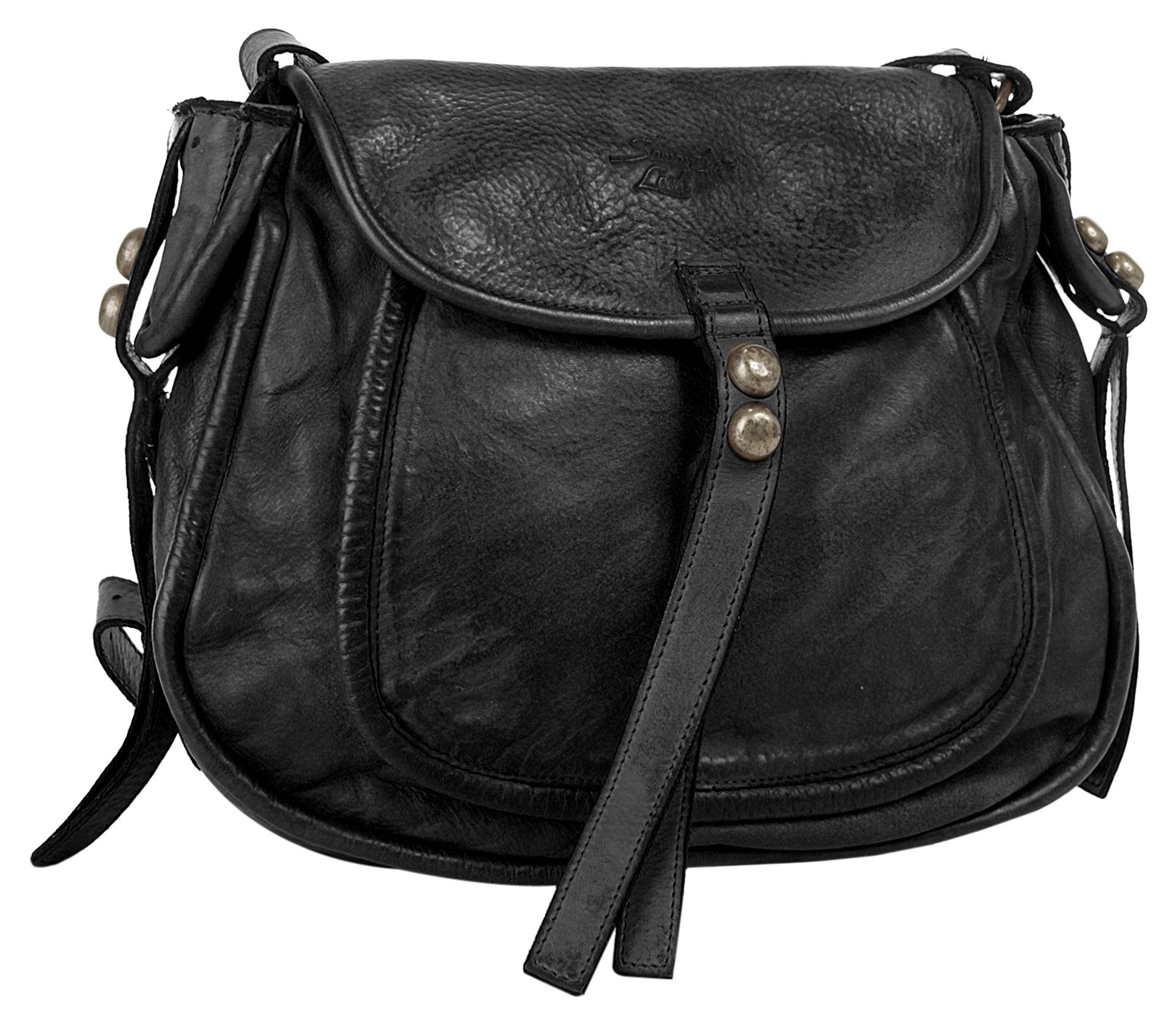 Samantha Look Schoudertas echt leer, made in italy