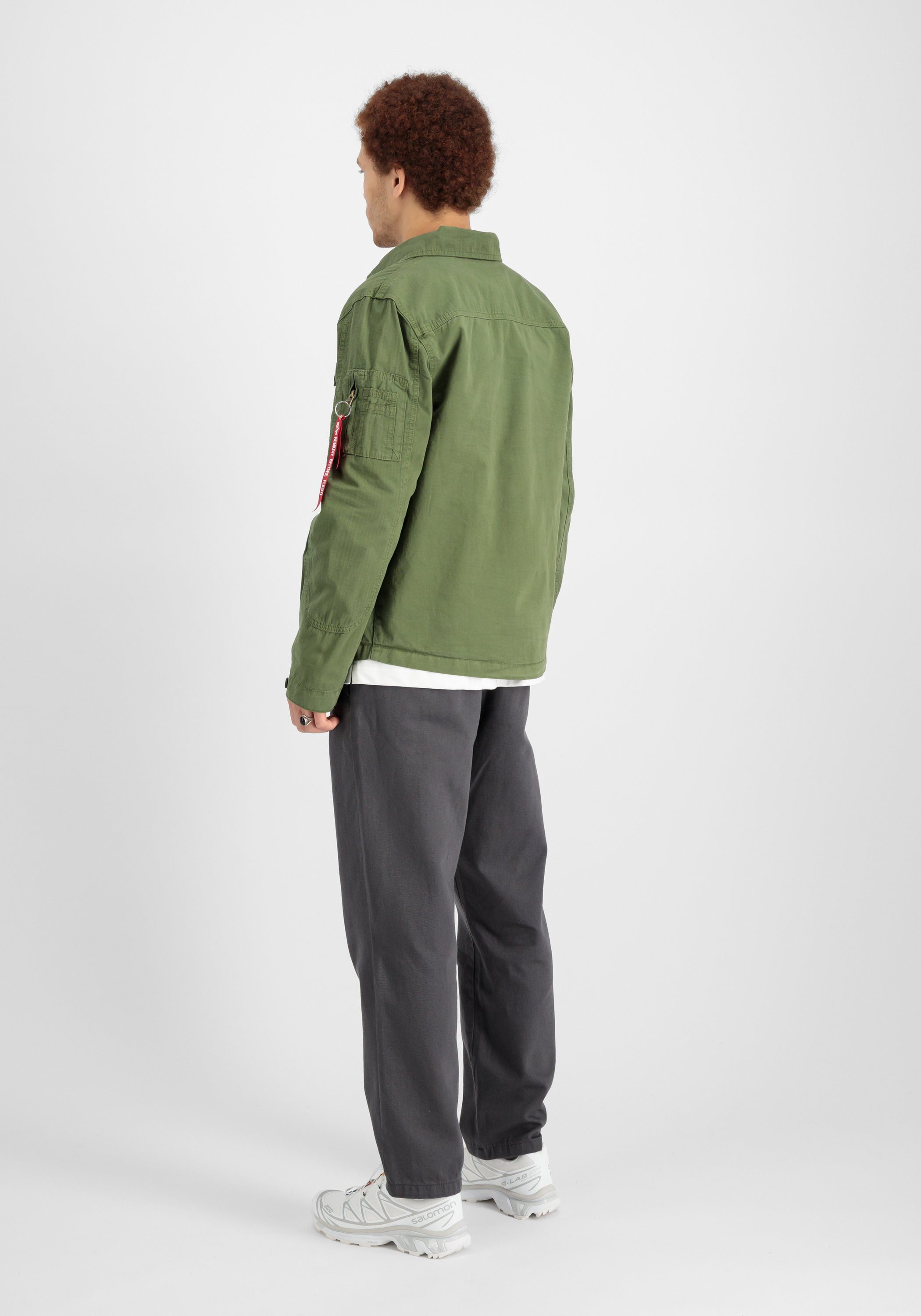 Alpha Industries Overhemdjasje ALPHA INDUSTRIES Men - Overshirts Color Block Overshirt