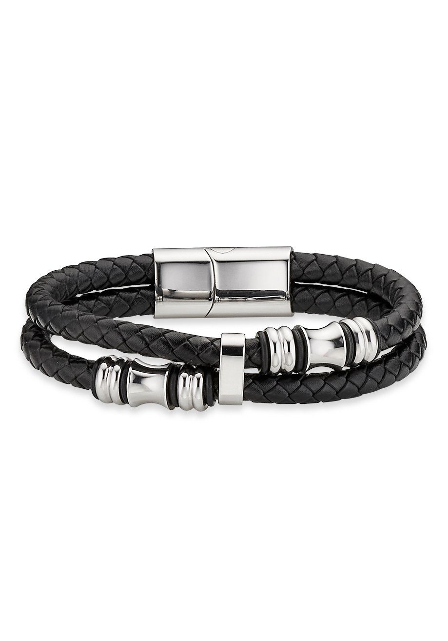 Bruno Banani Leren armband