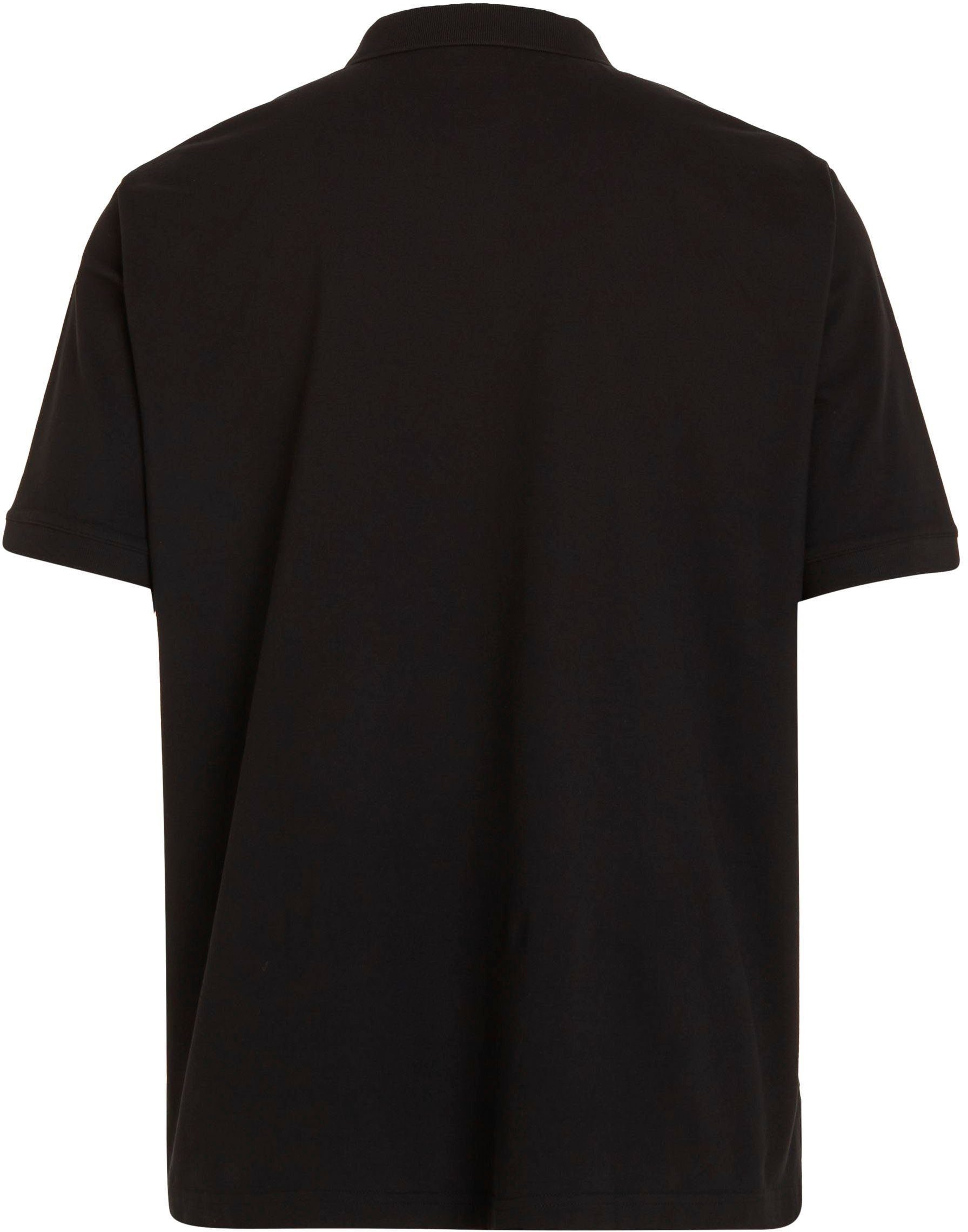 Calvin Klein Poloshirt BT_STRETCH PIQUE SLIM POLO in grote maten met polo-kraag