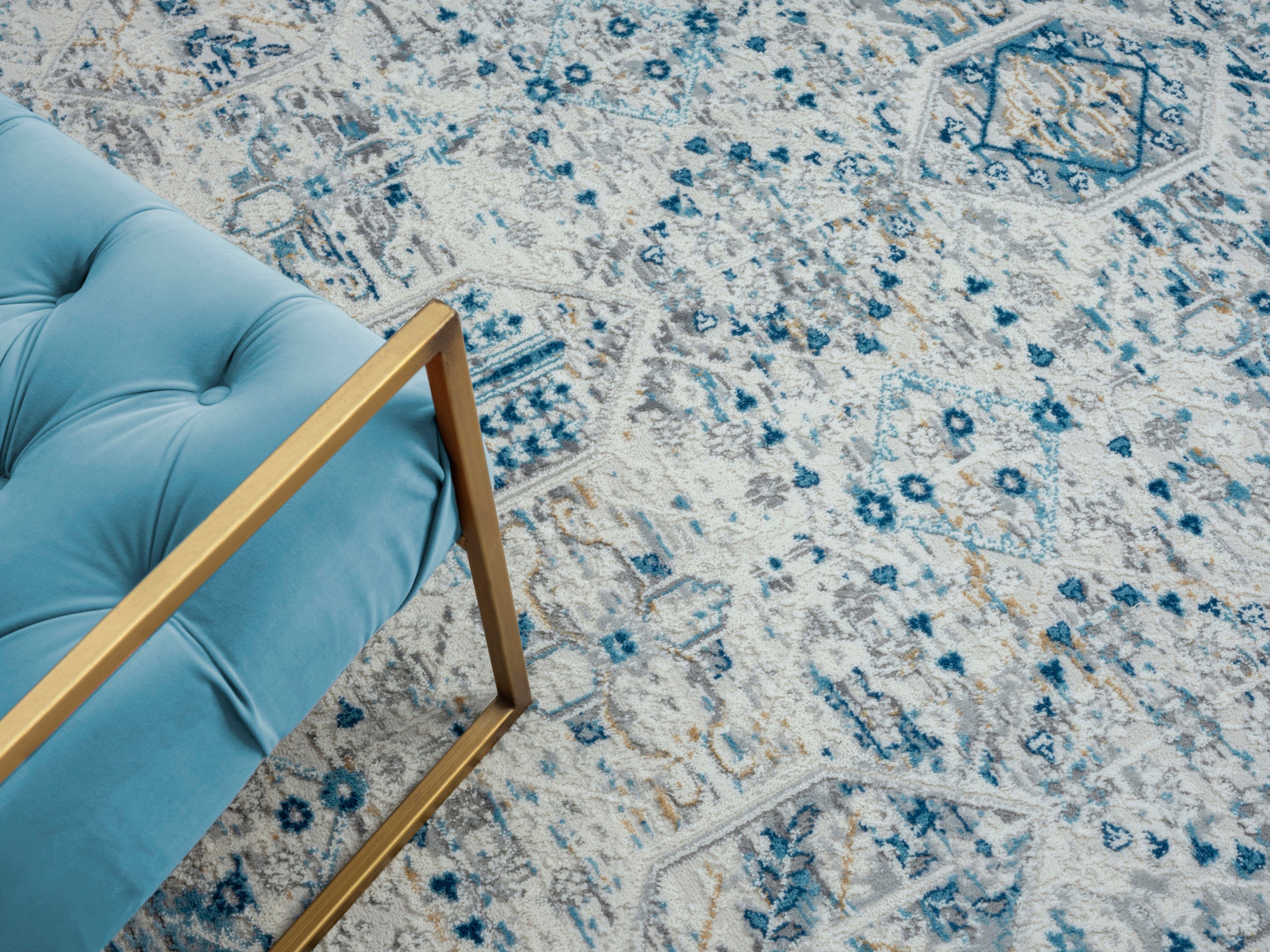 Myflair Möbel & Accessoires Vloerkleed My Heriz 2 Kortpolig, klassiek oosters ontwerp, bijzonder zacht door microvezel